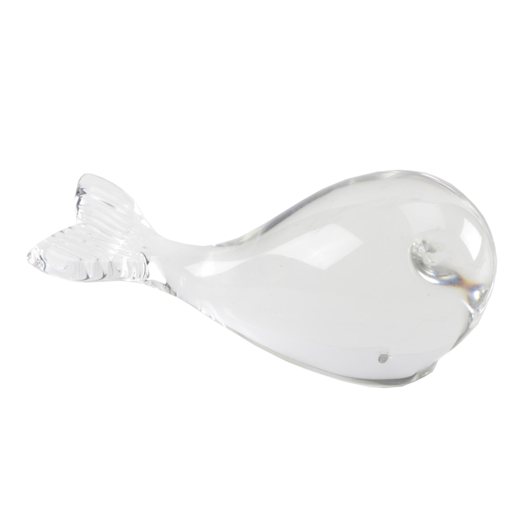 Wedgwood Crystal Whale Figurine