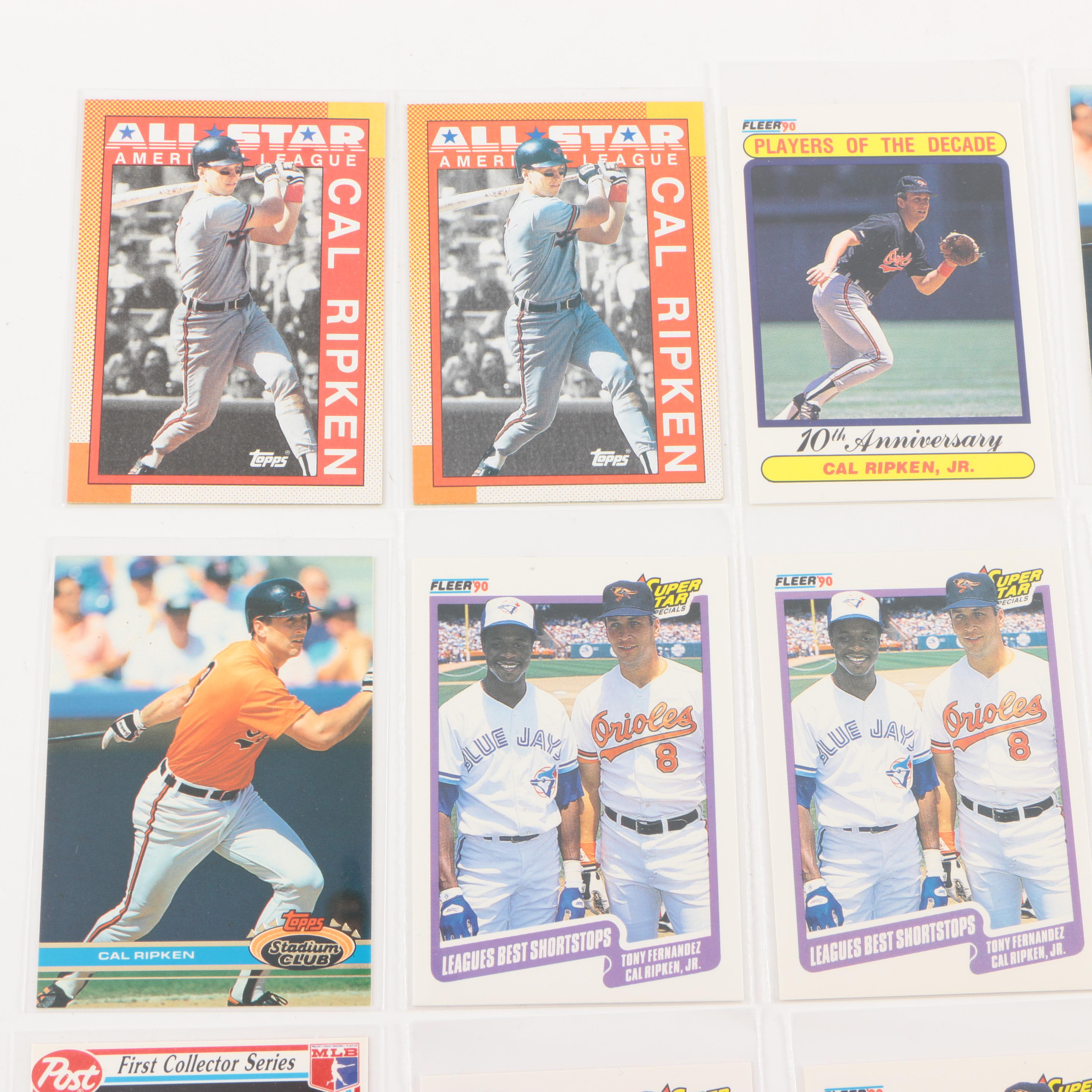 Cal Ripken Jr. Baseball Card Collection