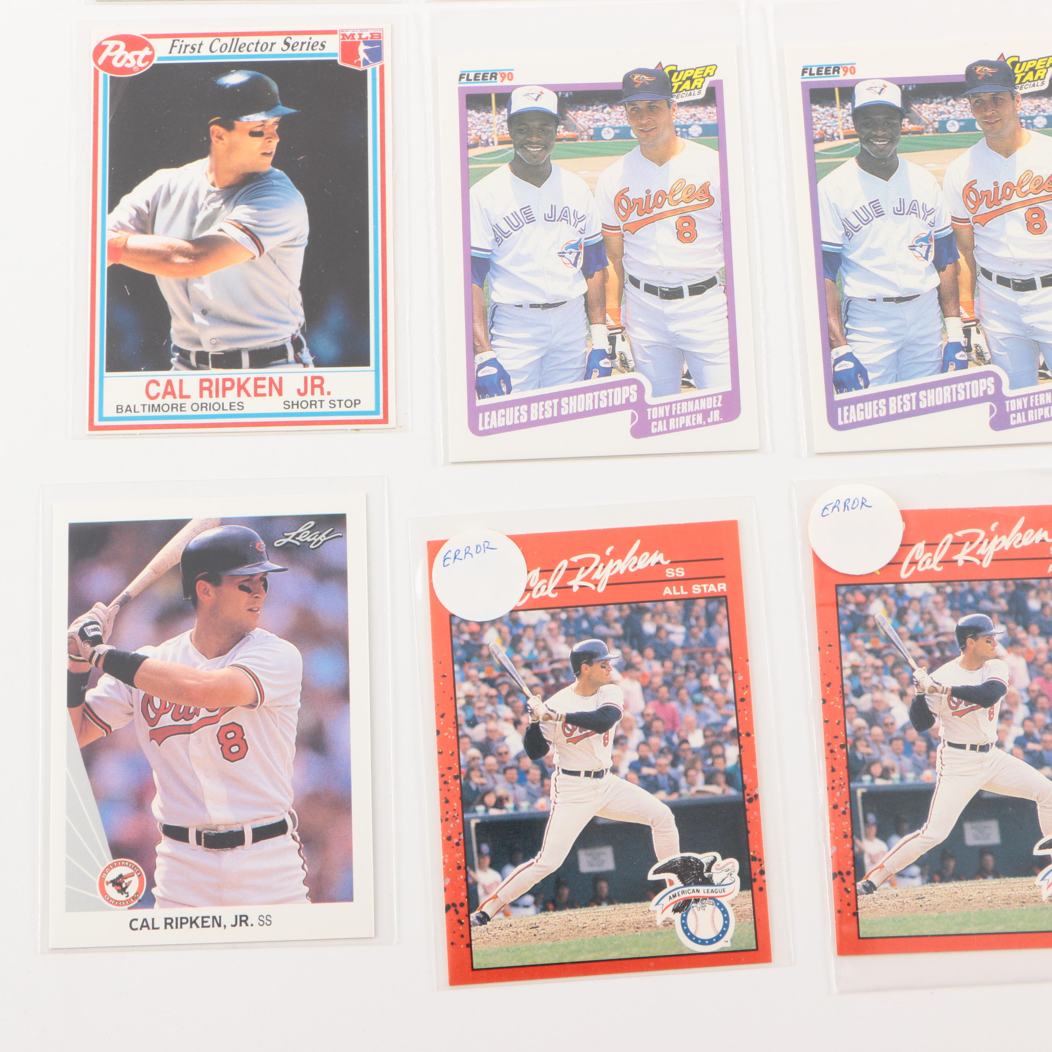 Cal Ripken Jr. Baseball Card Collection