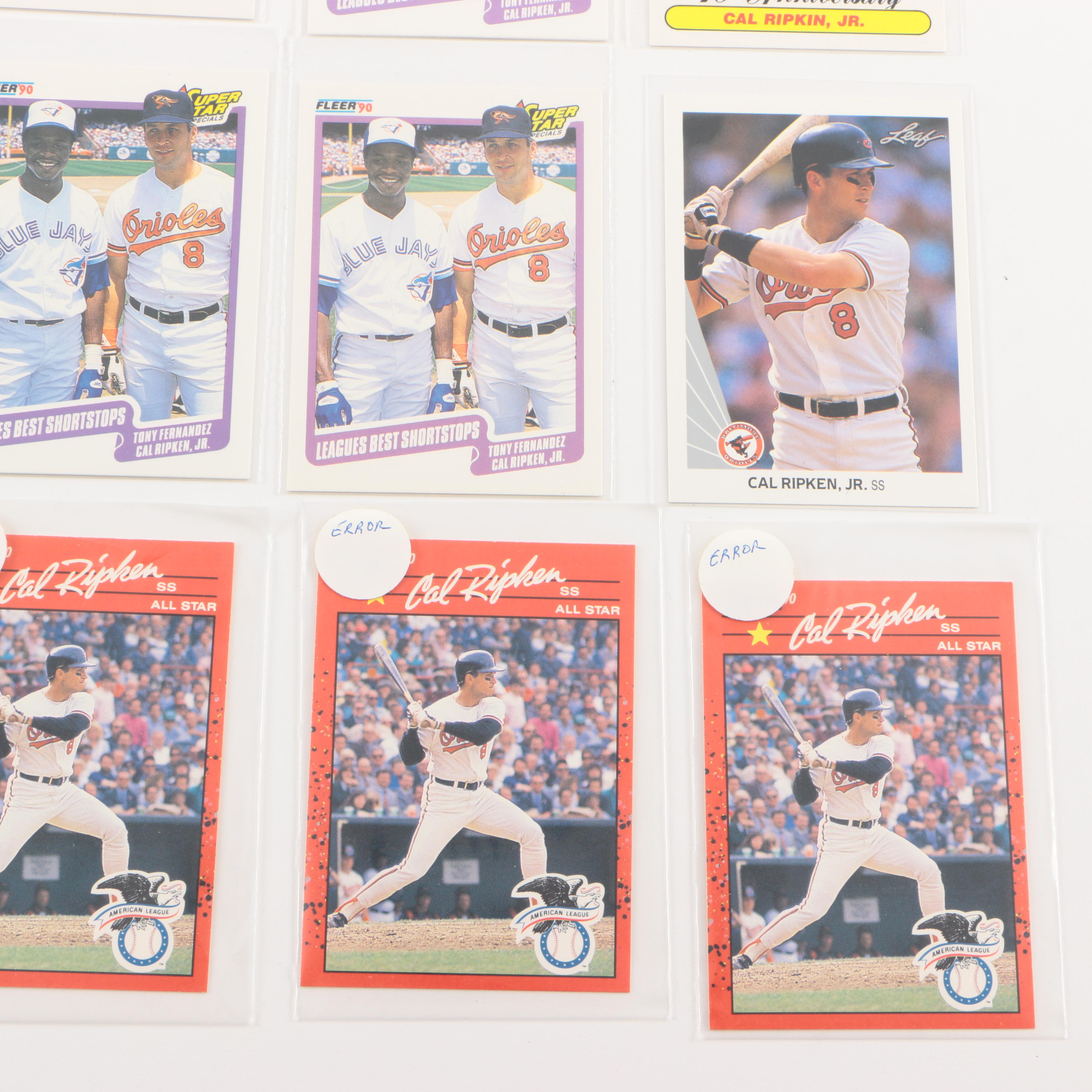 Cal Ripken Jr. Baseball Card Collection