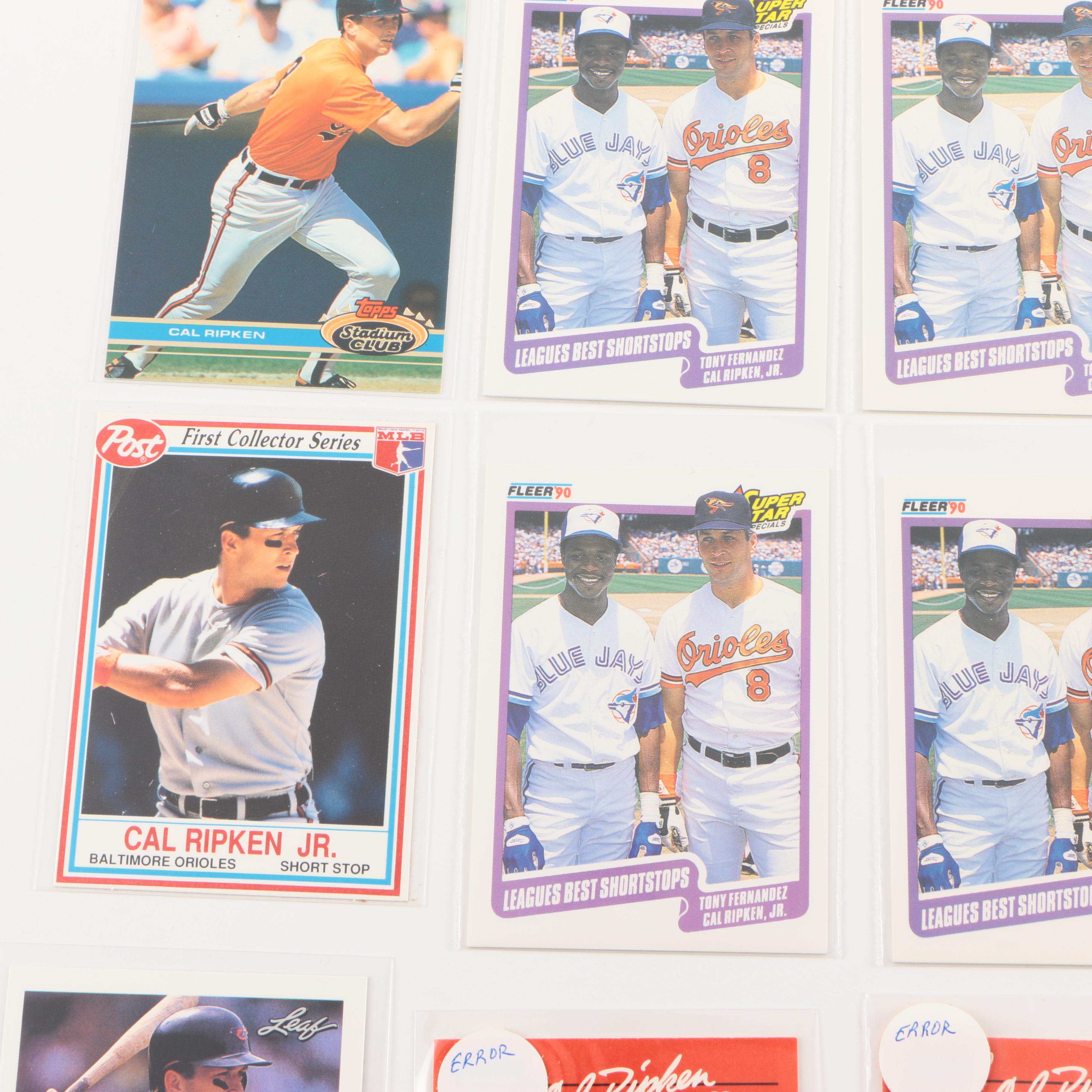 Cal Ripken Jr. Baseball Card Collection
