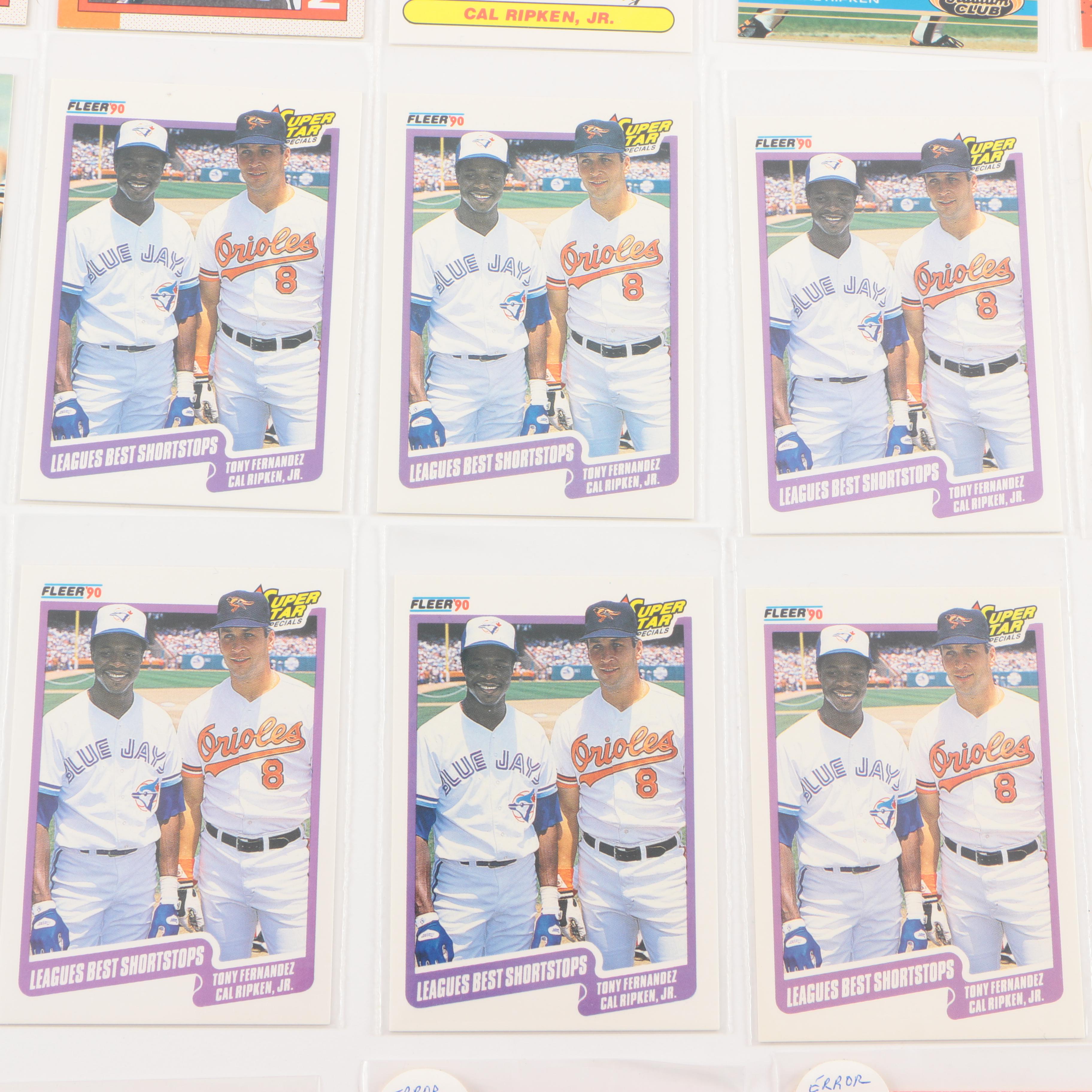 Cal Ripken Jr. Baseball Card Collection