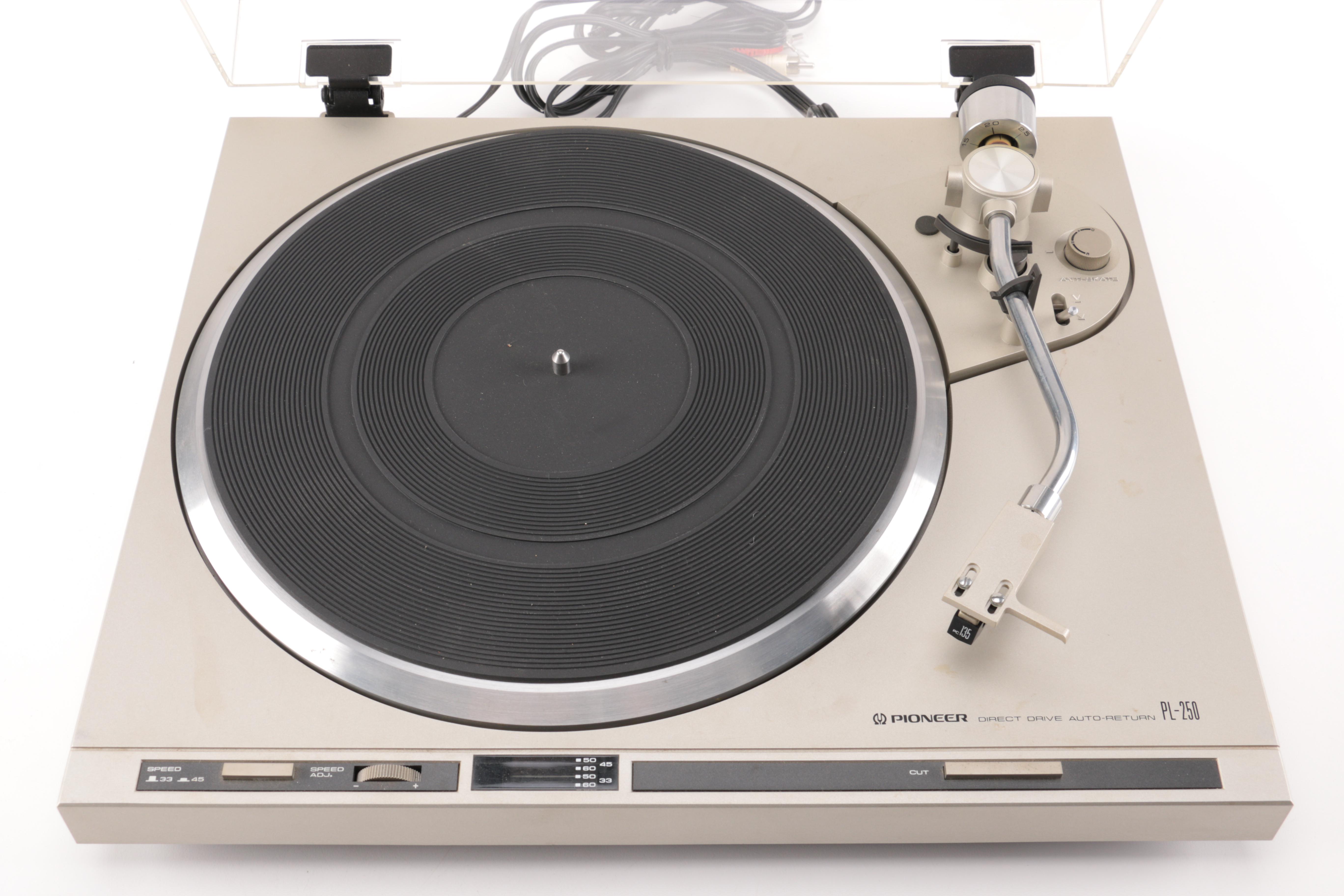 Pioneer Direct Drive PL-250 Turn Table