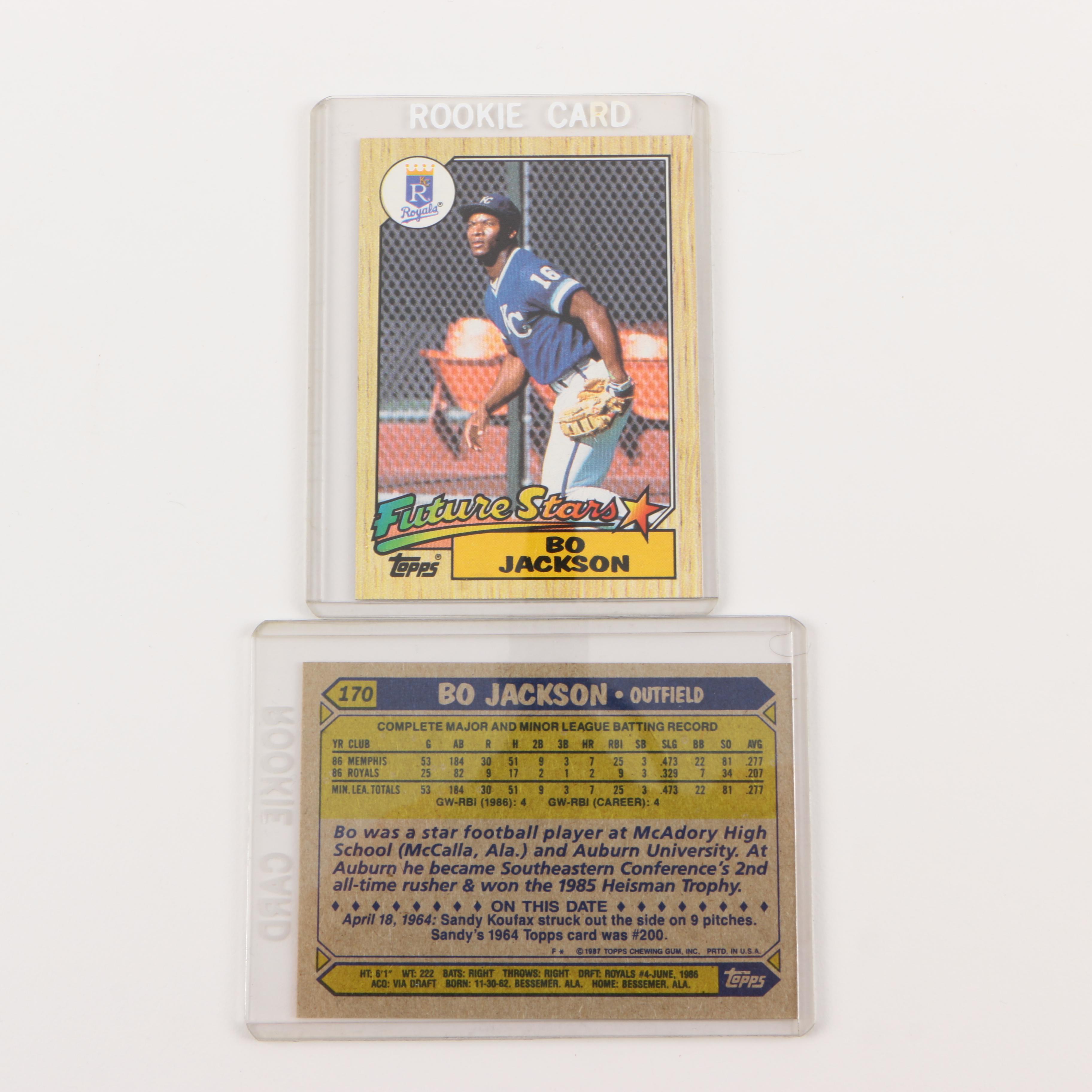 Bo Jackson Trading Cards