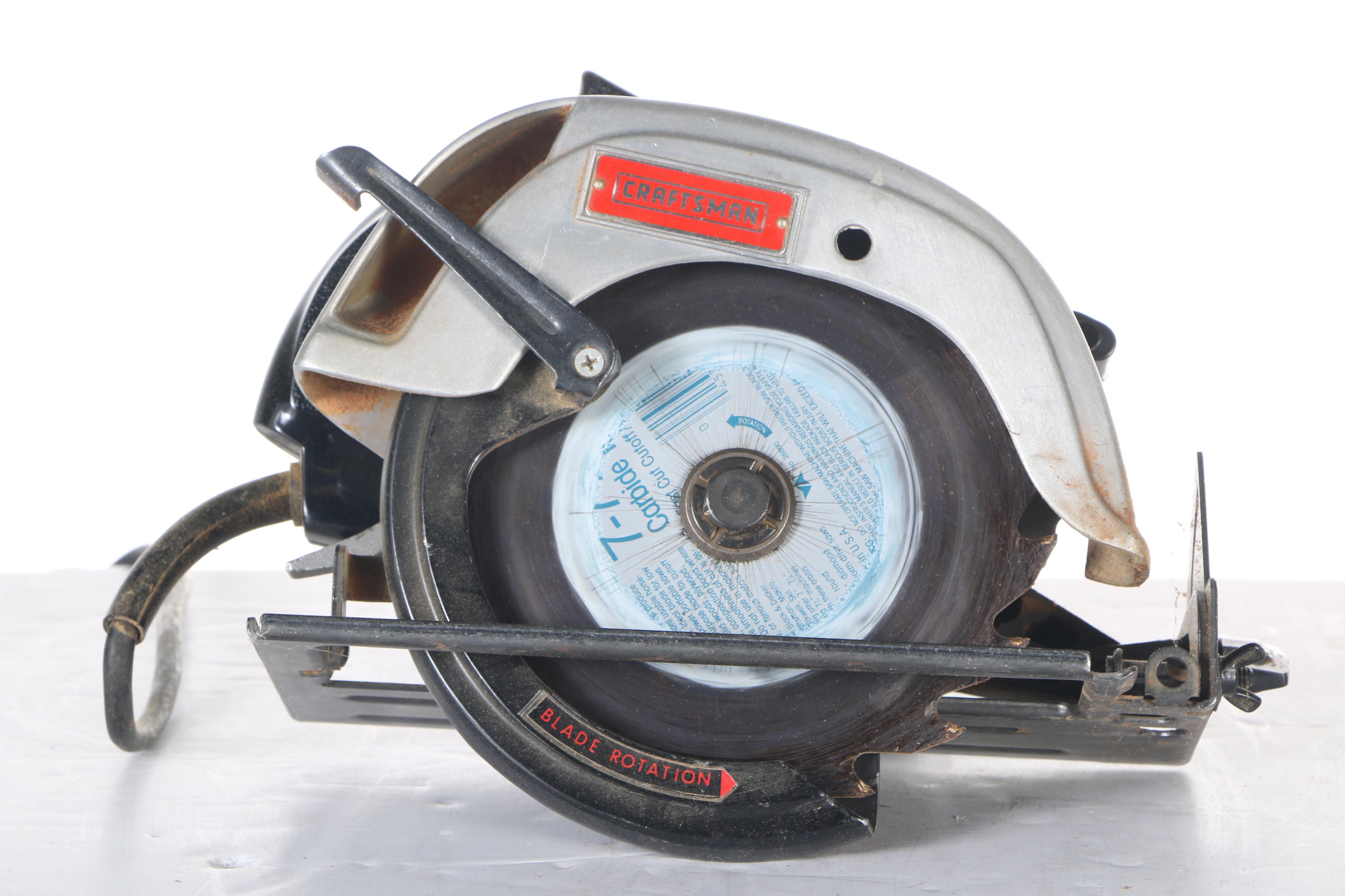 Craftsman Circular Saw With Blades