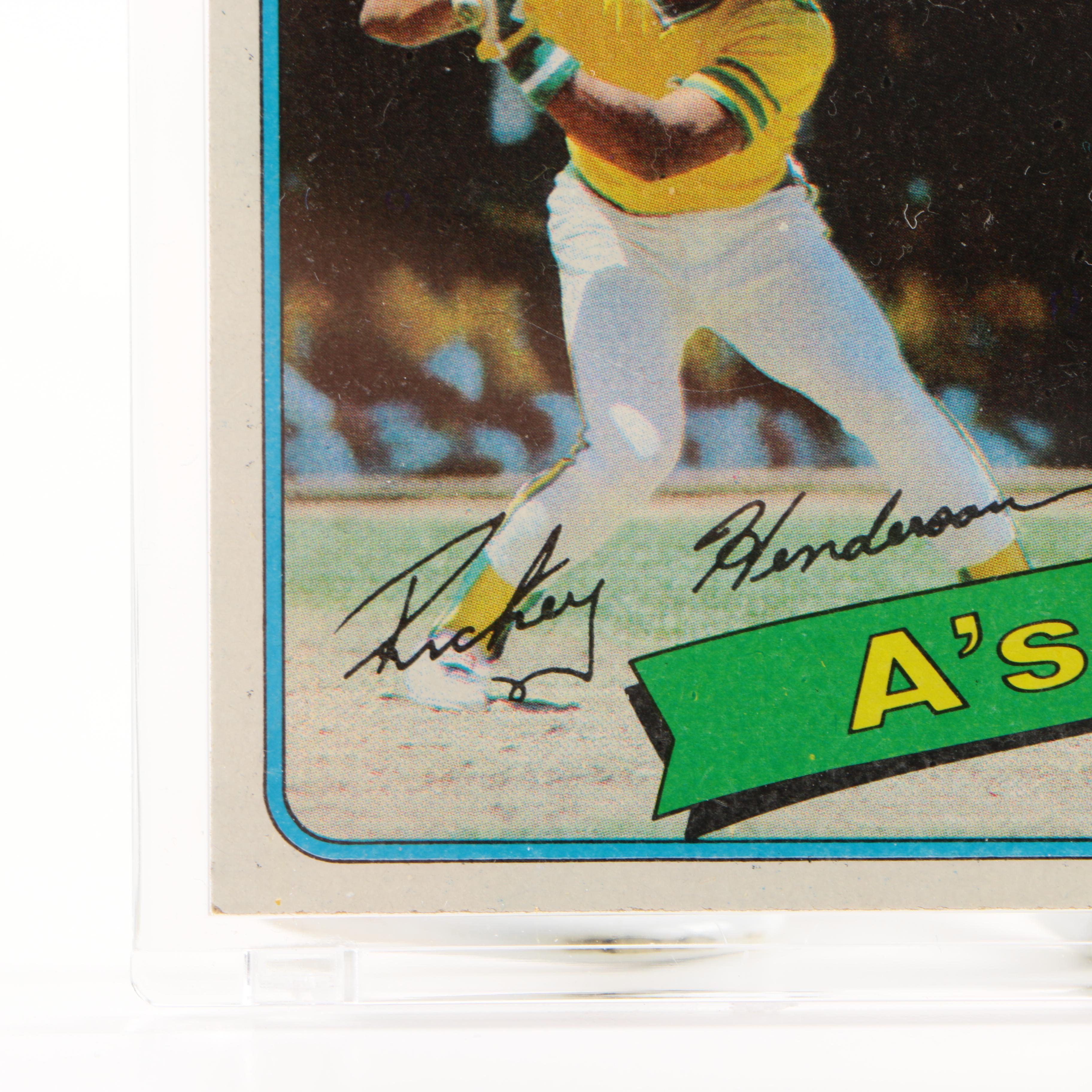 1980 Topps Rickey Henderson #482 Baseball Card