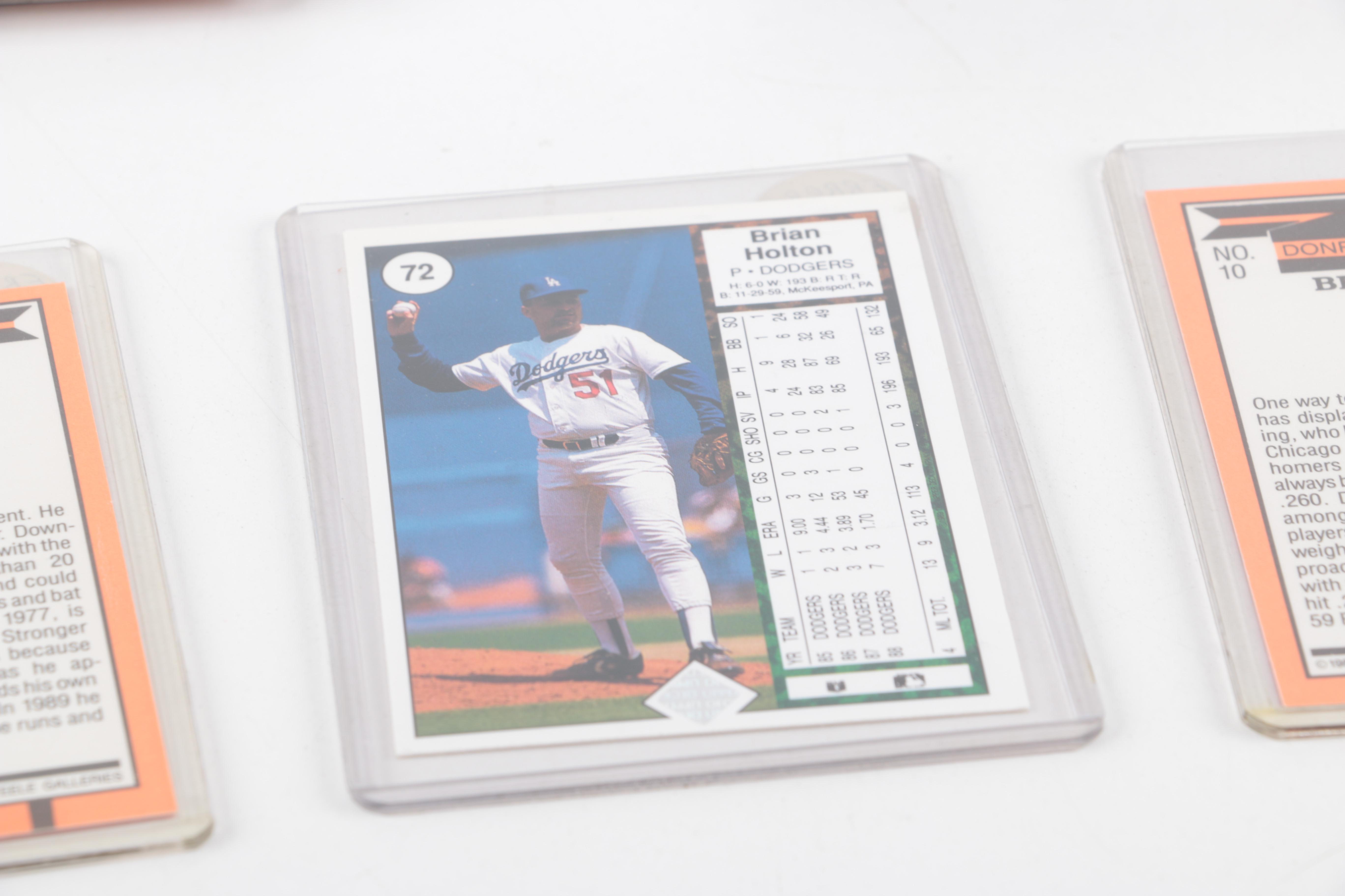 Twenty-One Baseball Error Cards