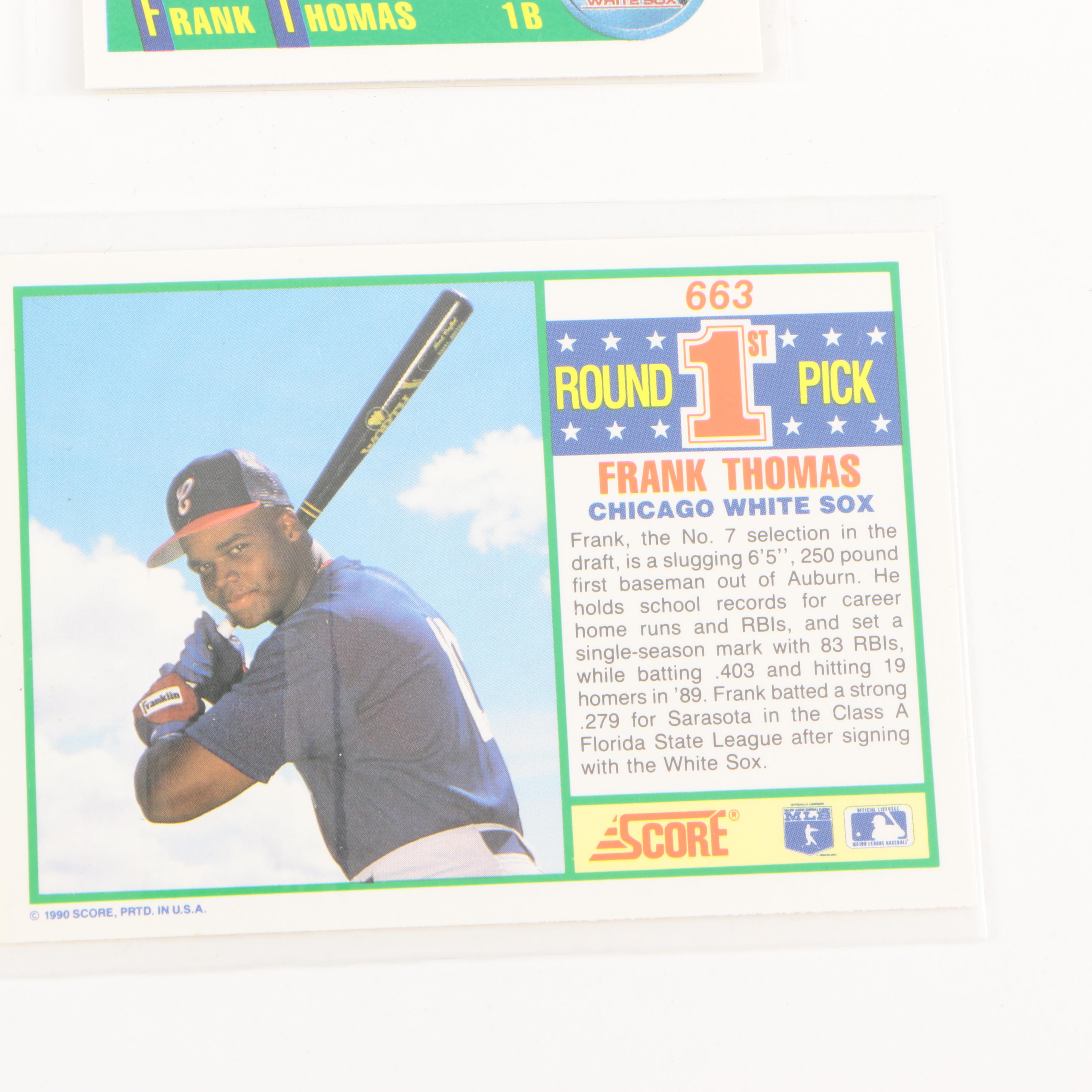 Frank Thomas Baseball Cards