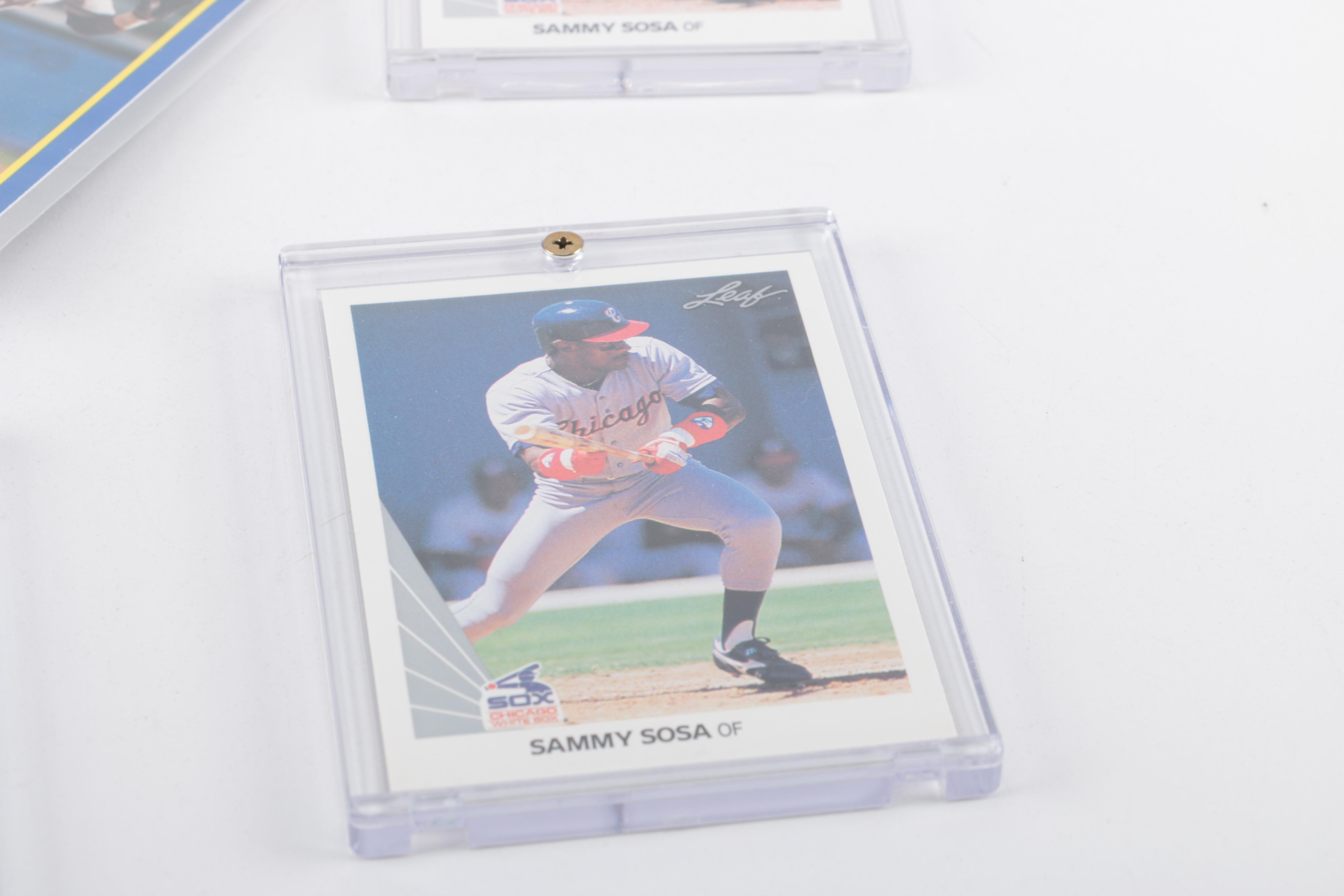 Sammy Sosa Baseball Card Collection