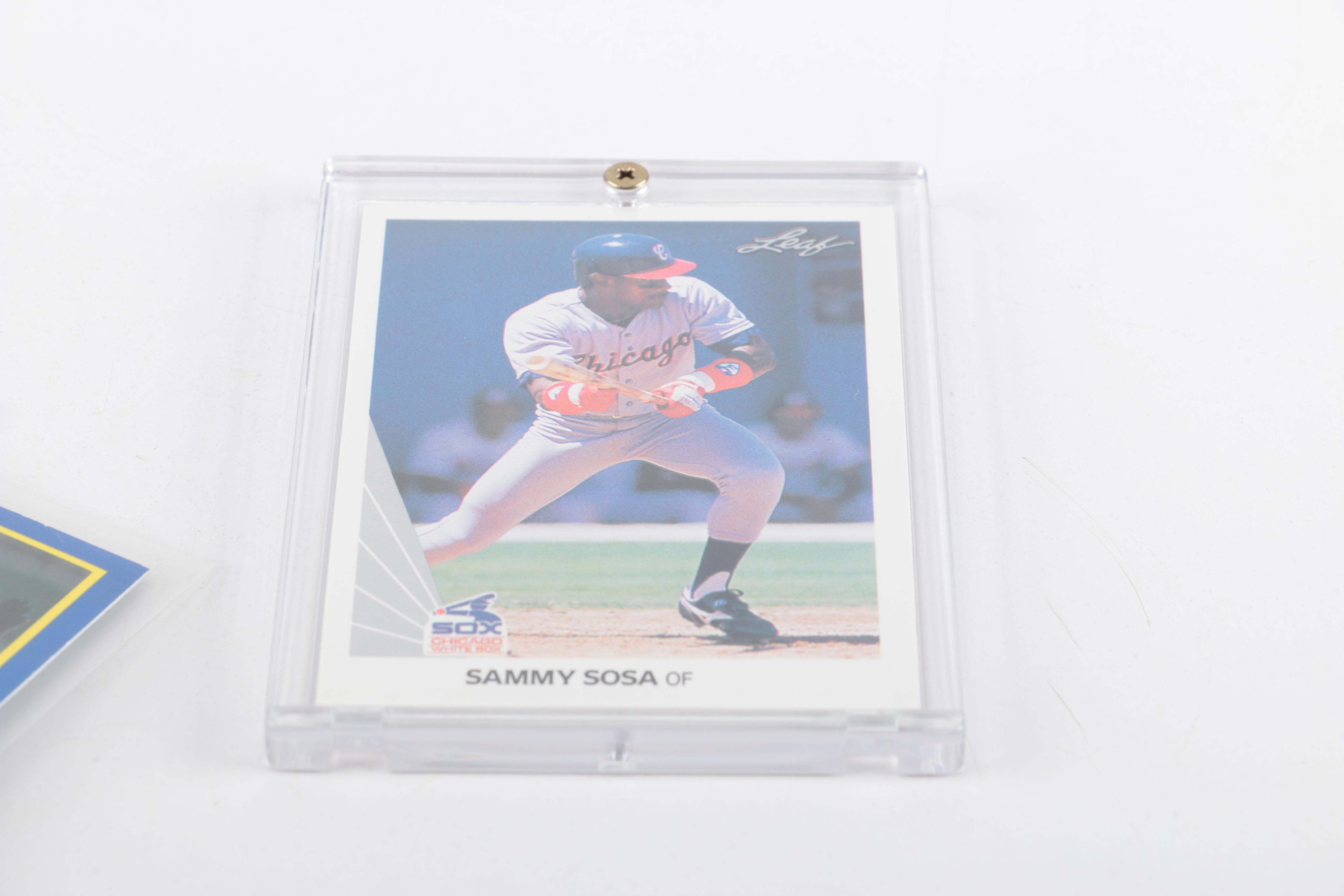 Sammy Sosa Baseball Card Collection
