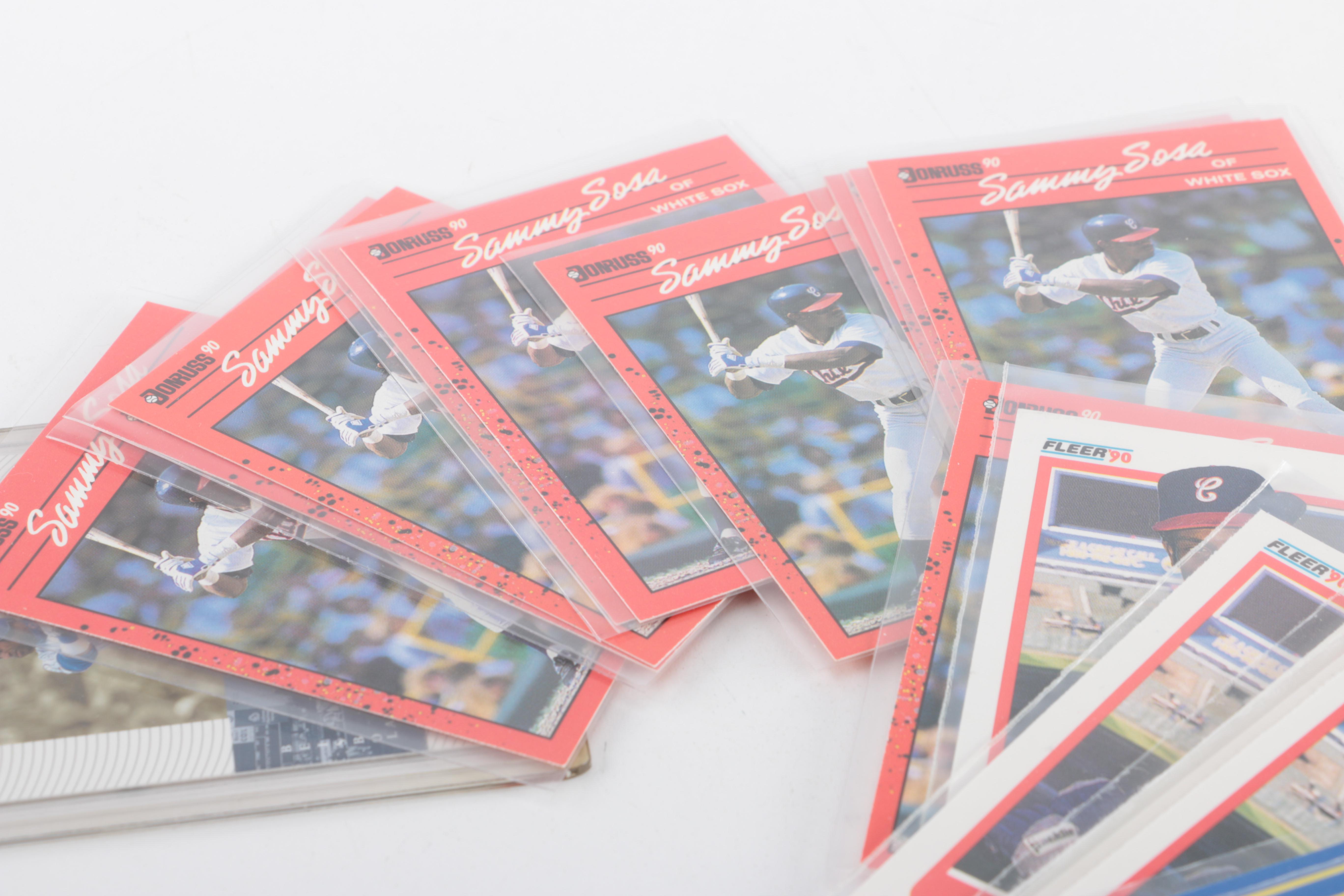 Sammy Sosa Baseball Card Collection