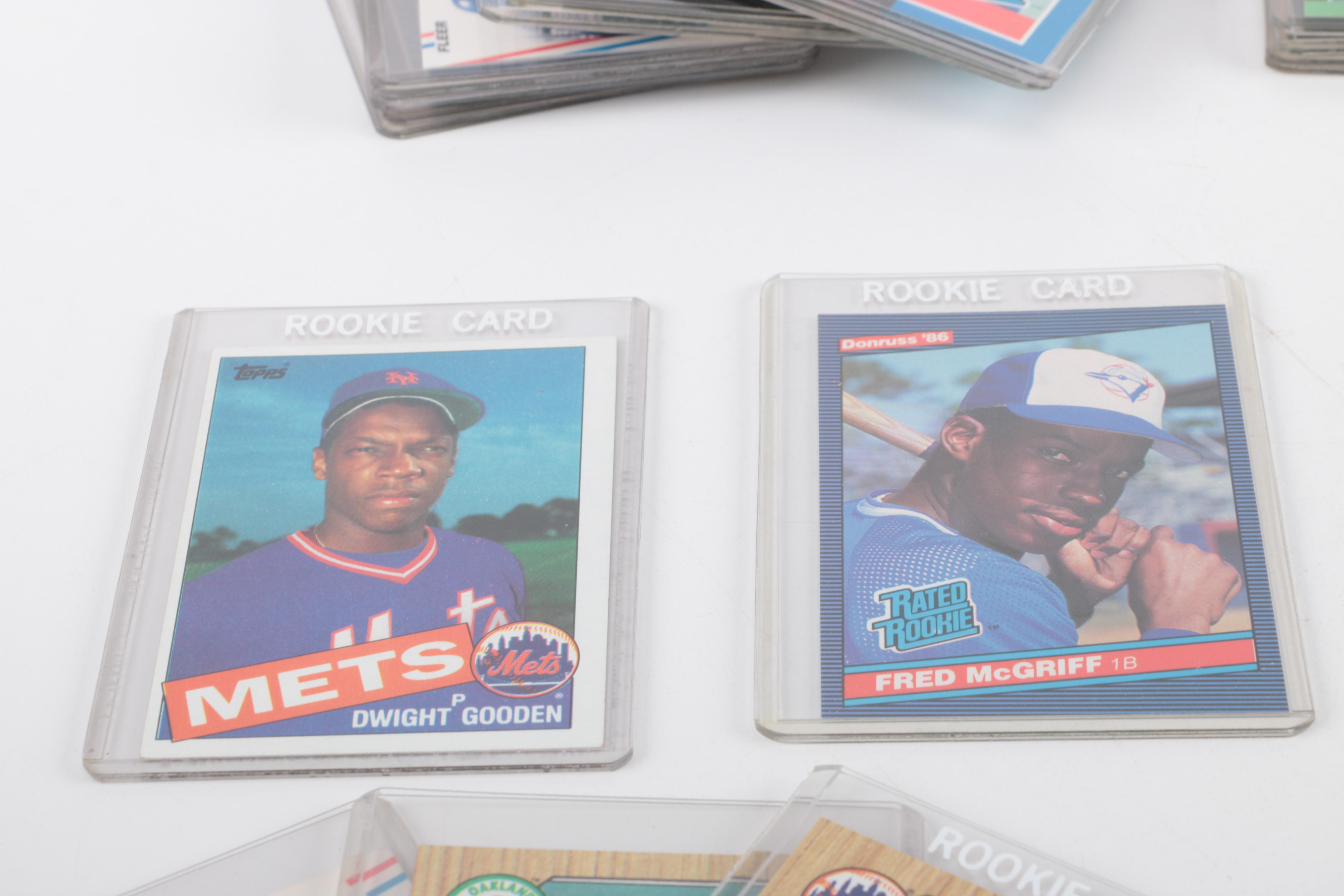 Collection of Baseball Rookie Cards