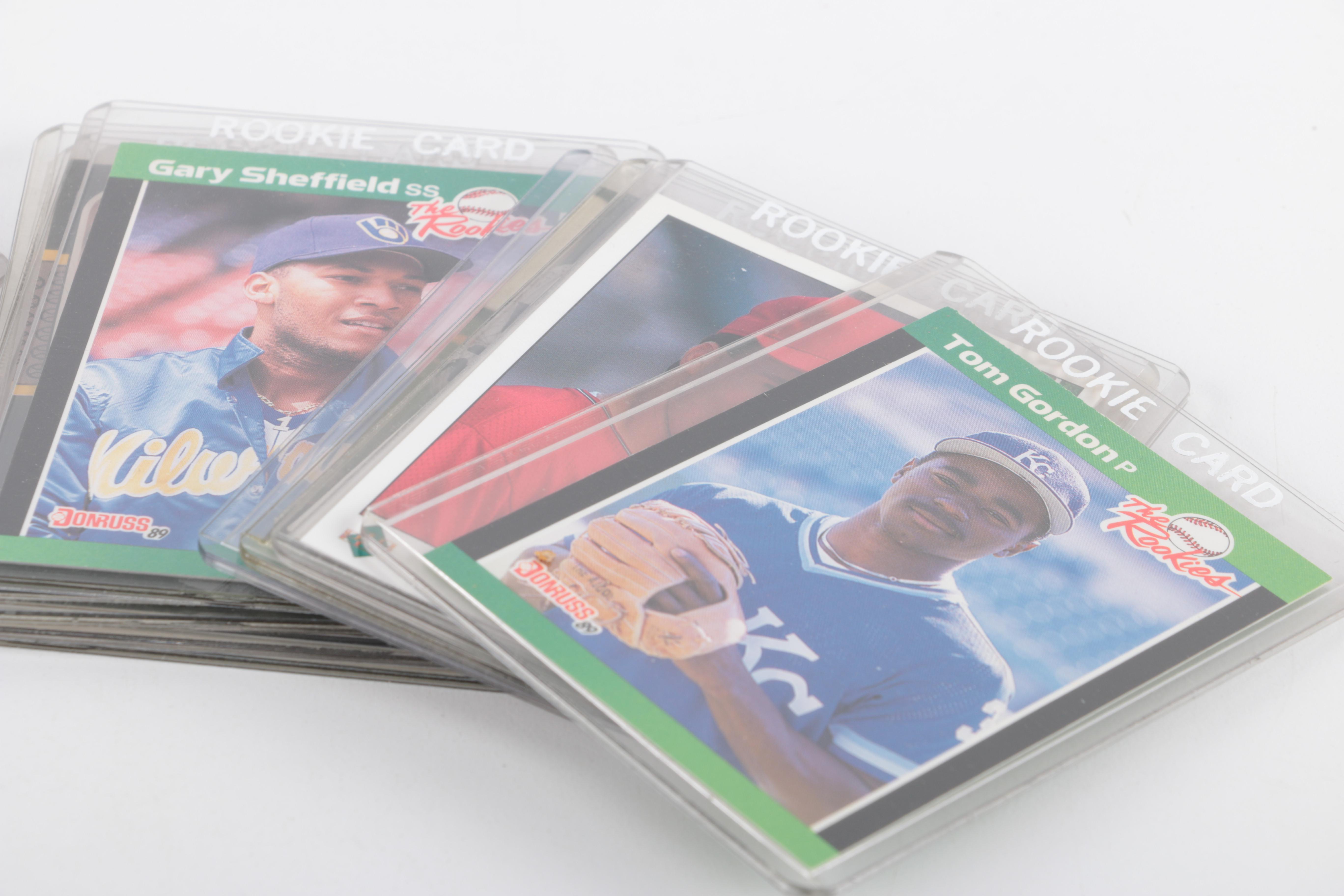 Collection of Baseball Rookie Cards
