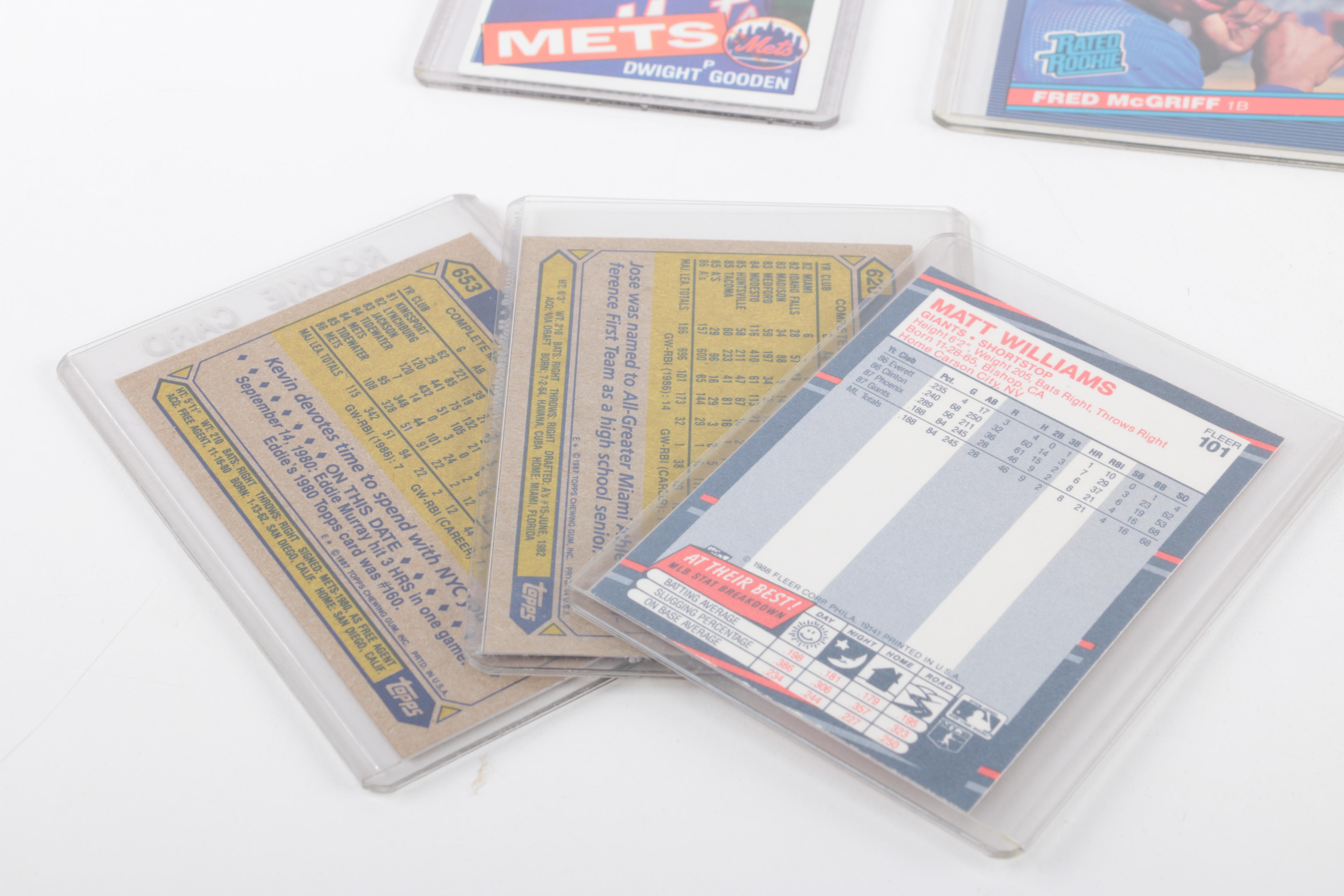 Collection of Baseball Rookie Cards