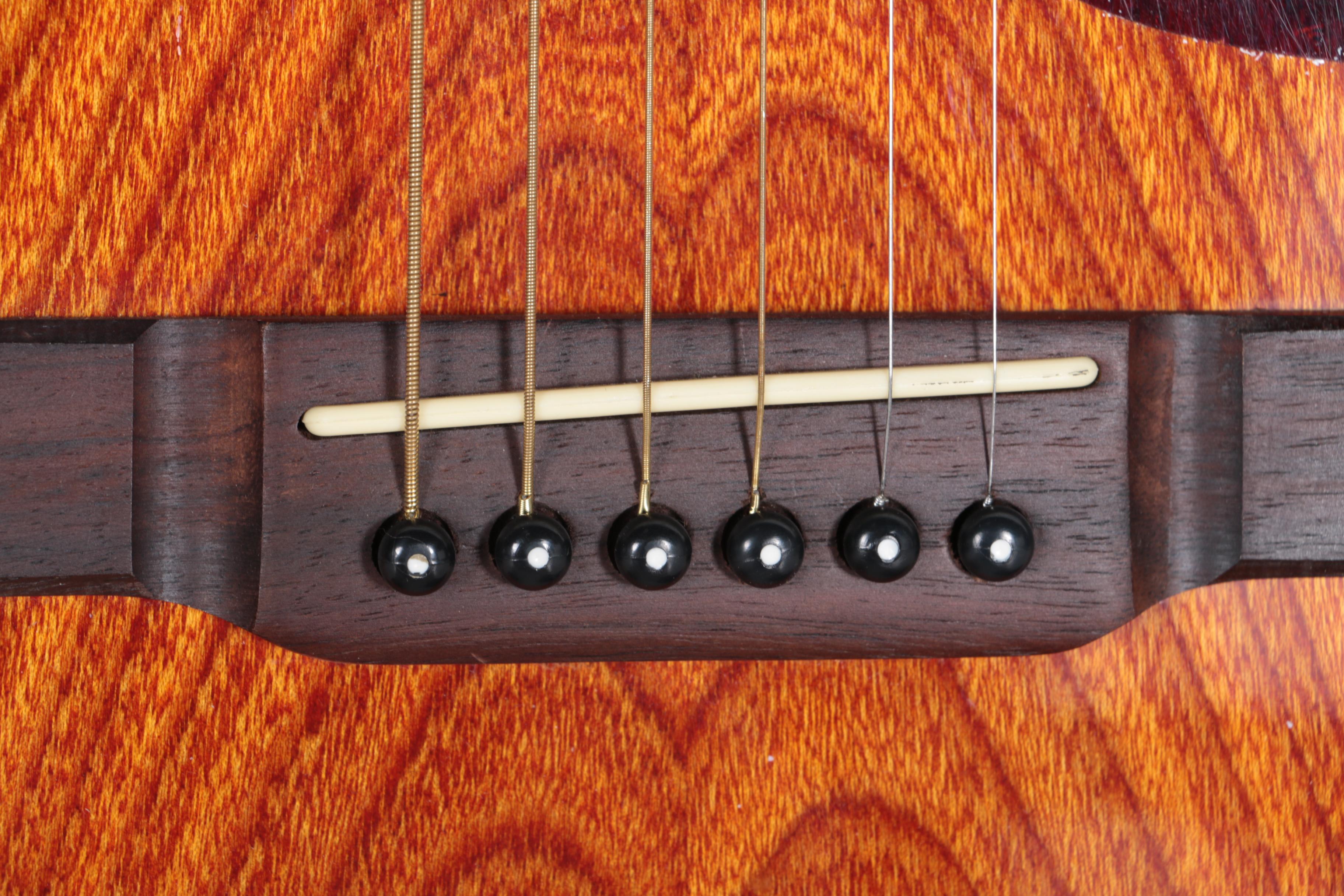 Washburn Dreadnought Style Acoustic Guitar and Case