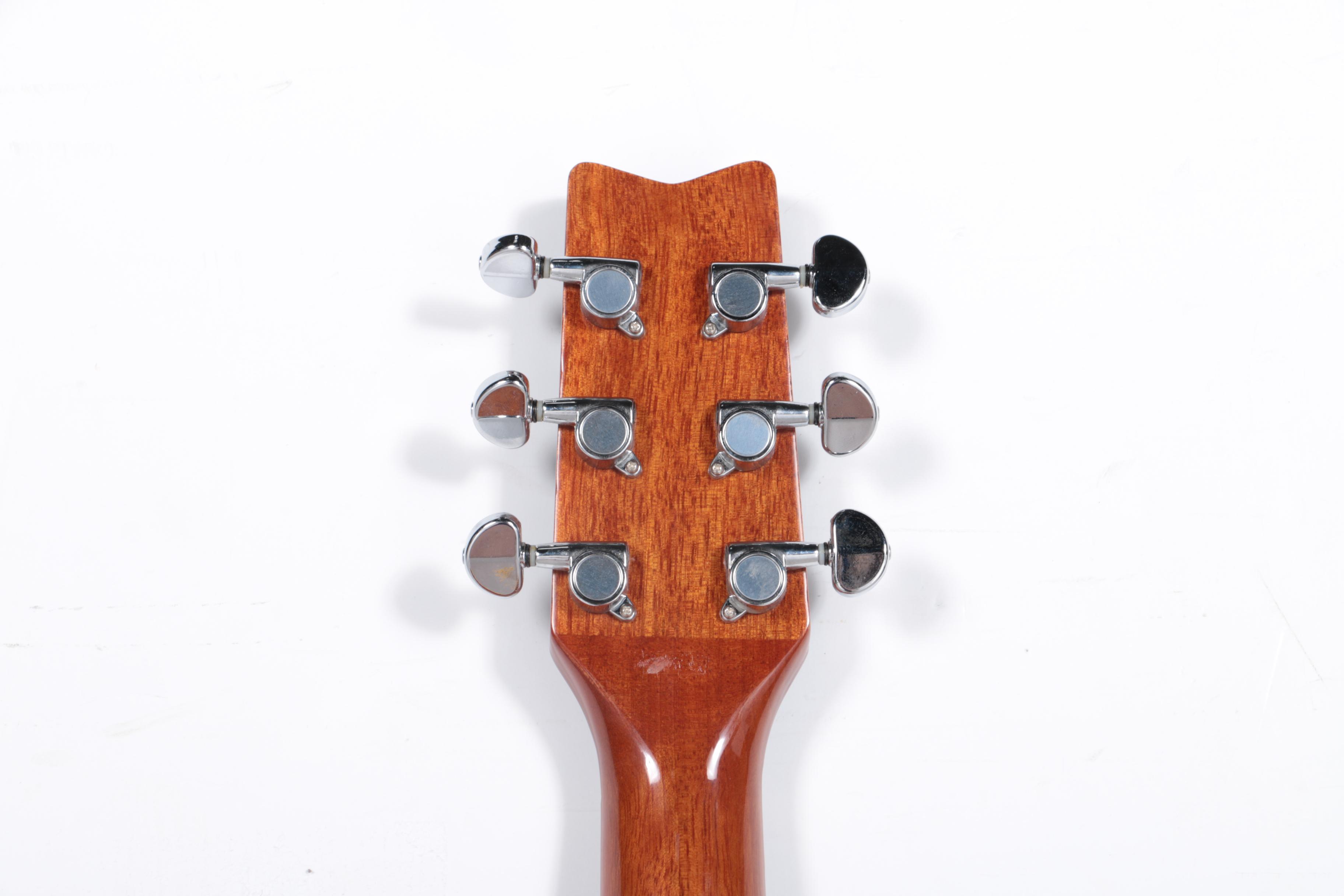 Washburn Dreadnought Style Acoustic Guitar and Case