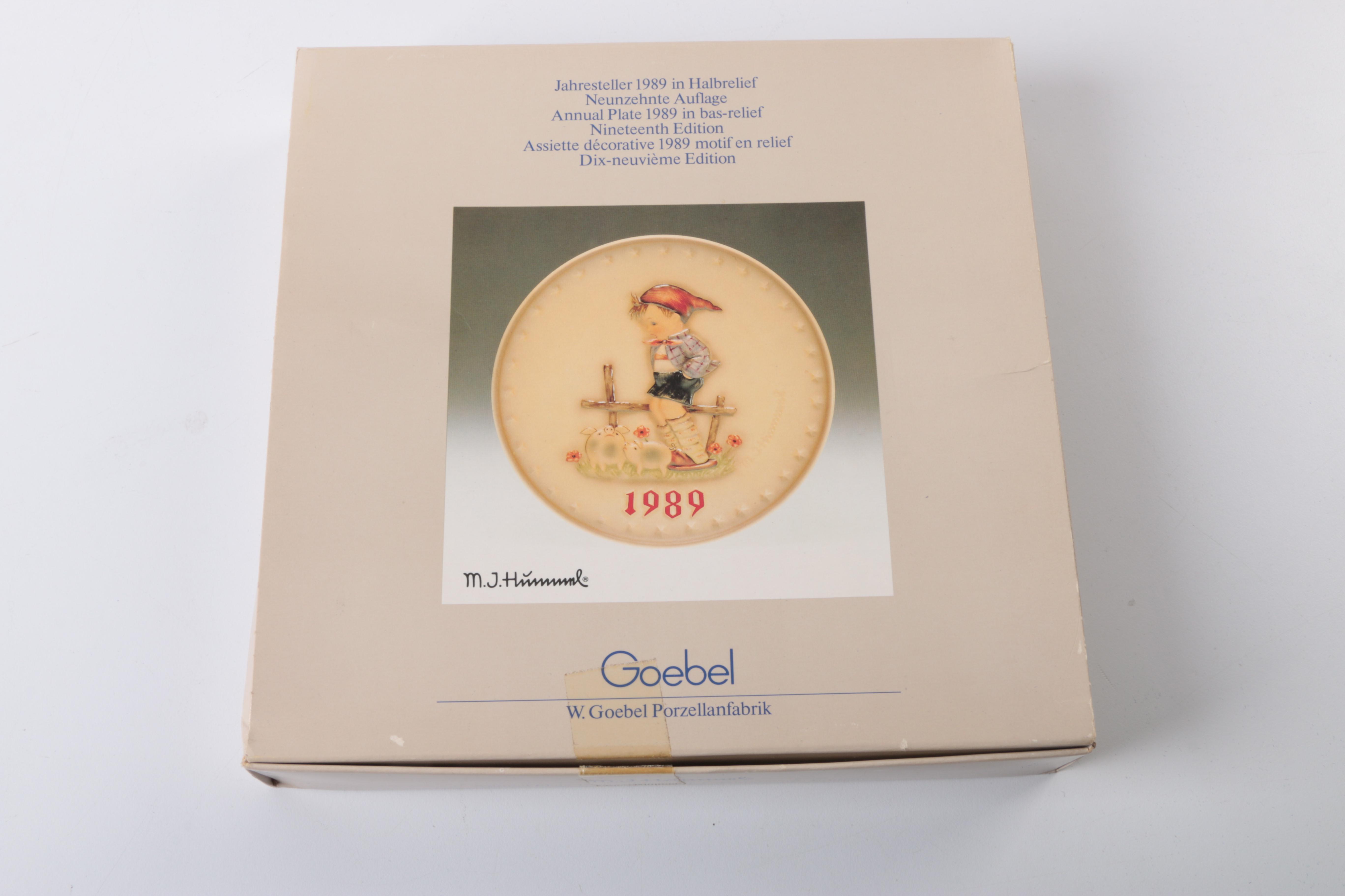 Hummel Limited Edition Collector's Plates