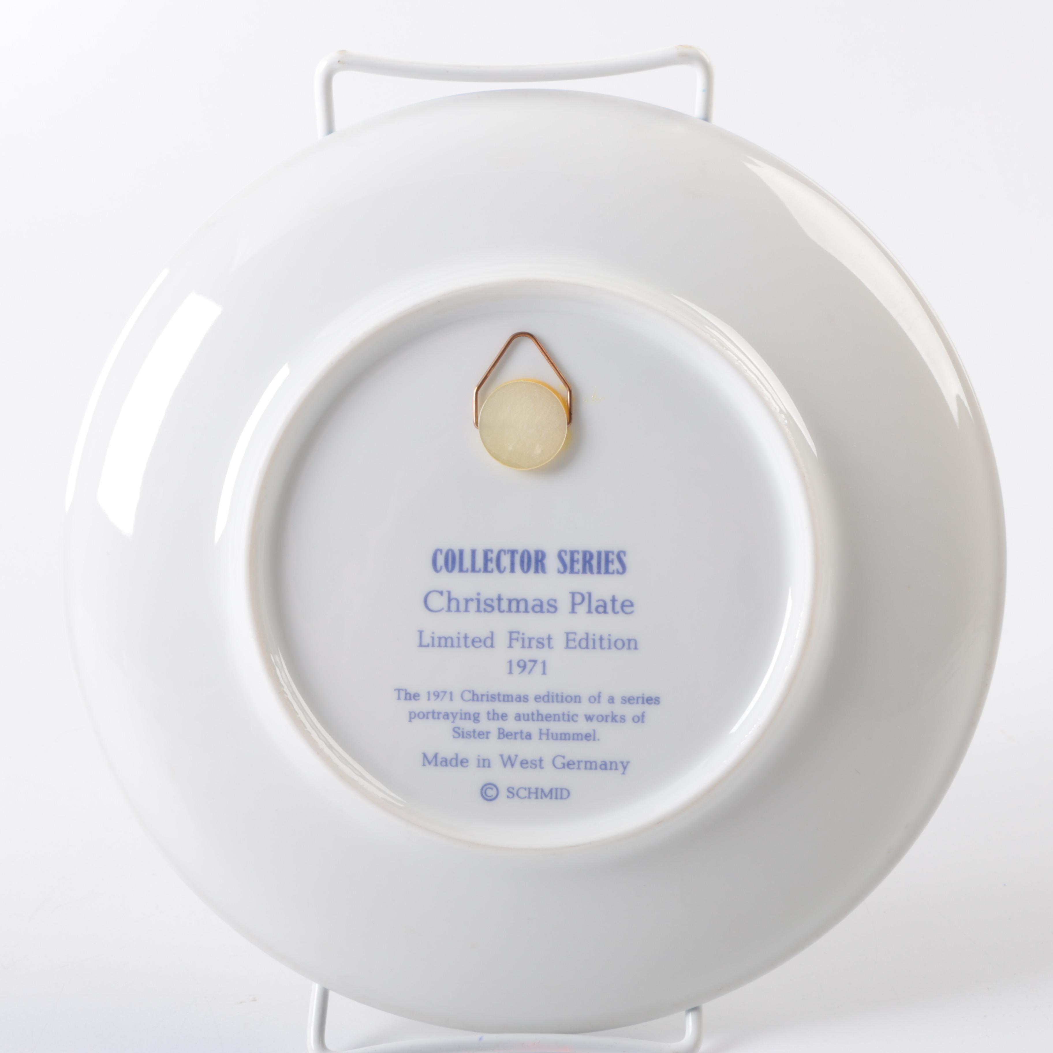 Hummel Limited Edition Collector's Plates