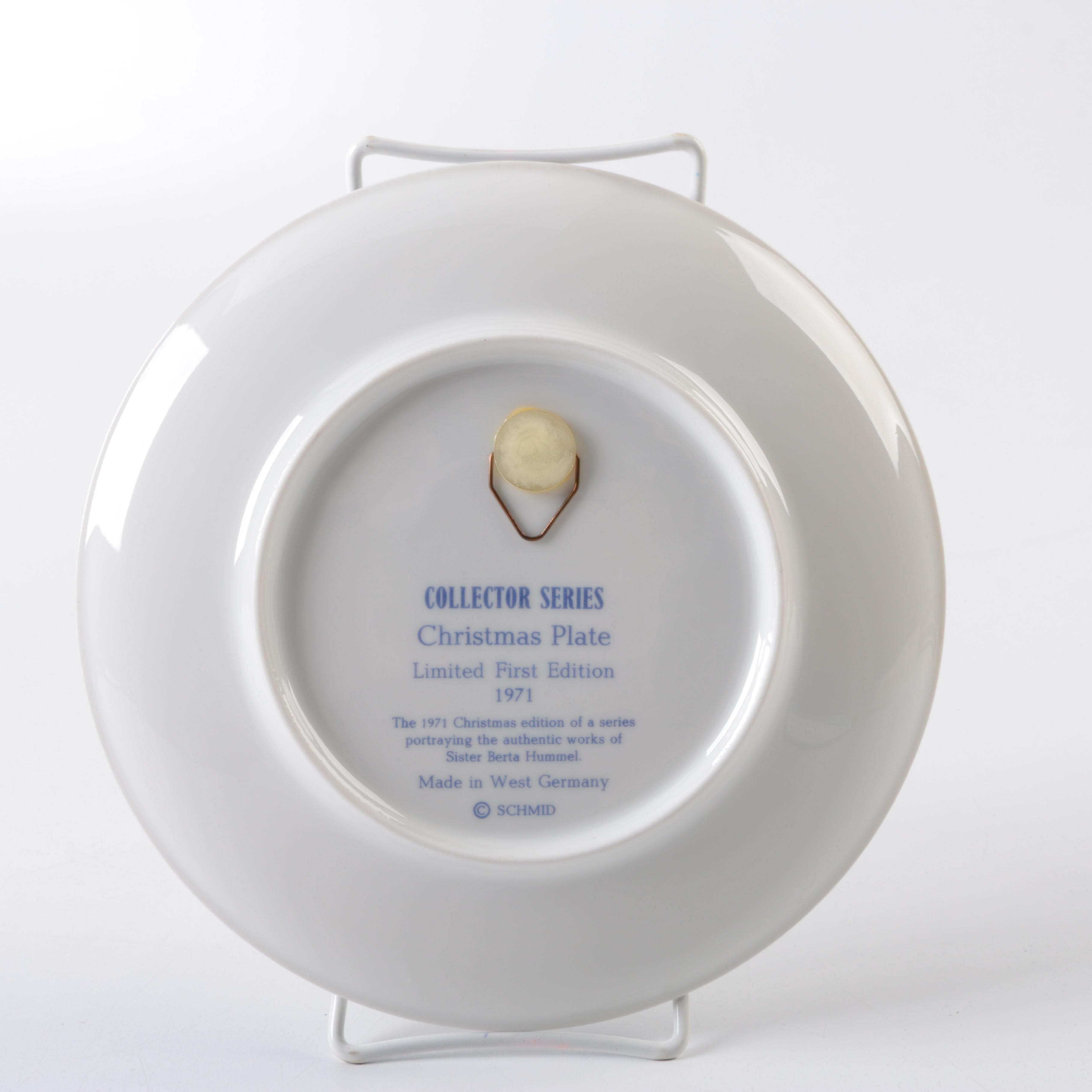 Hummel Limited Edition Collector's Plates