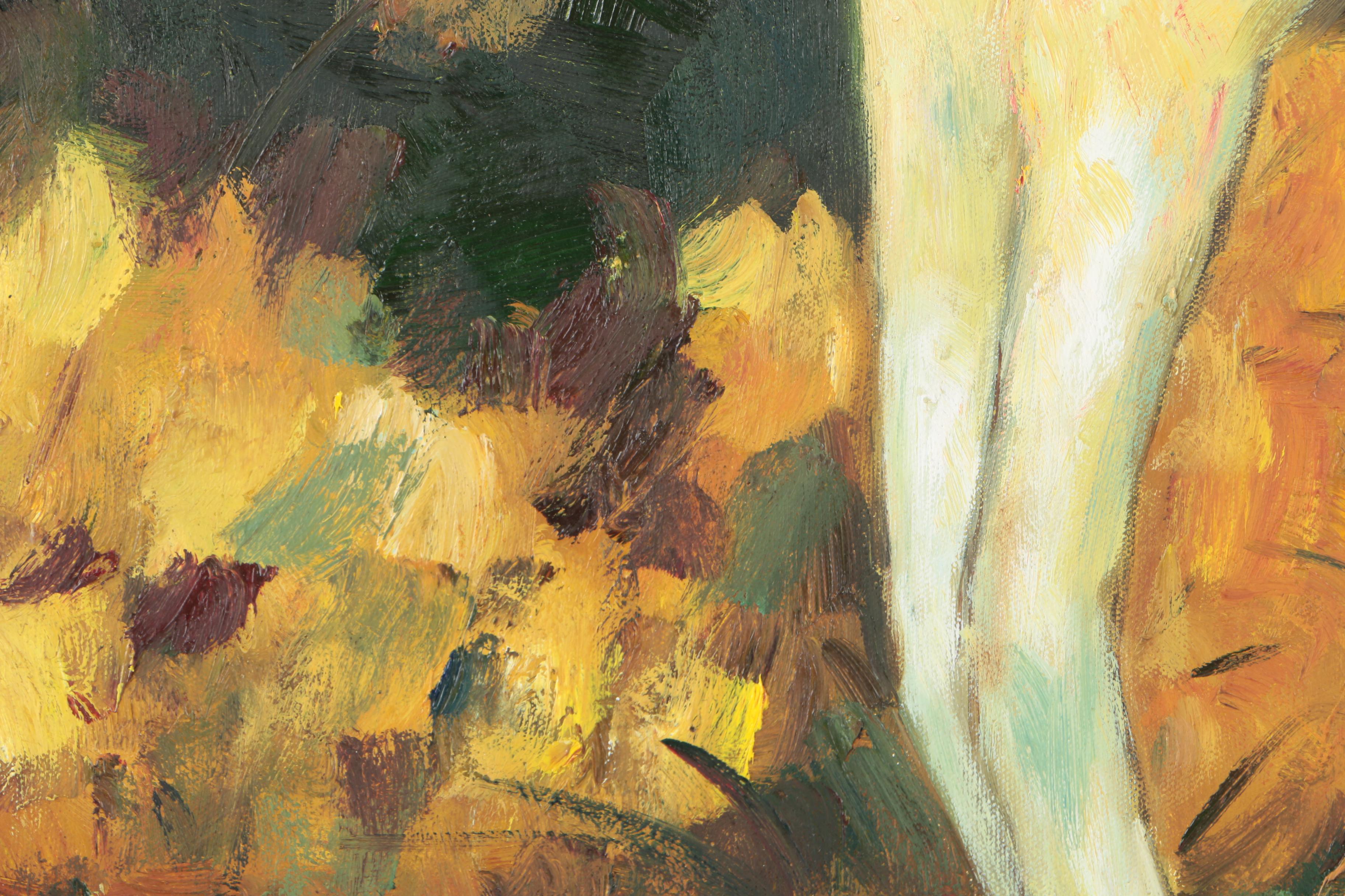 Reproduction Oil on Canvas After Pierre Bonnard "The White Cat"