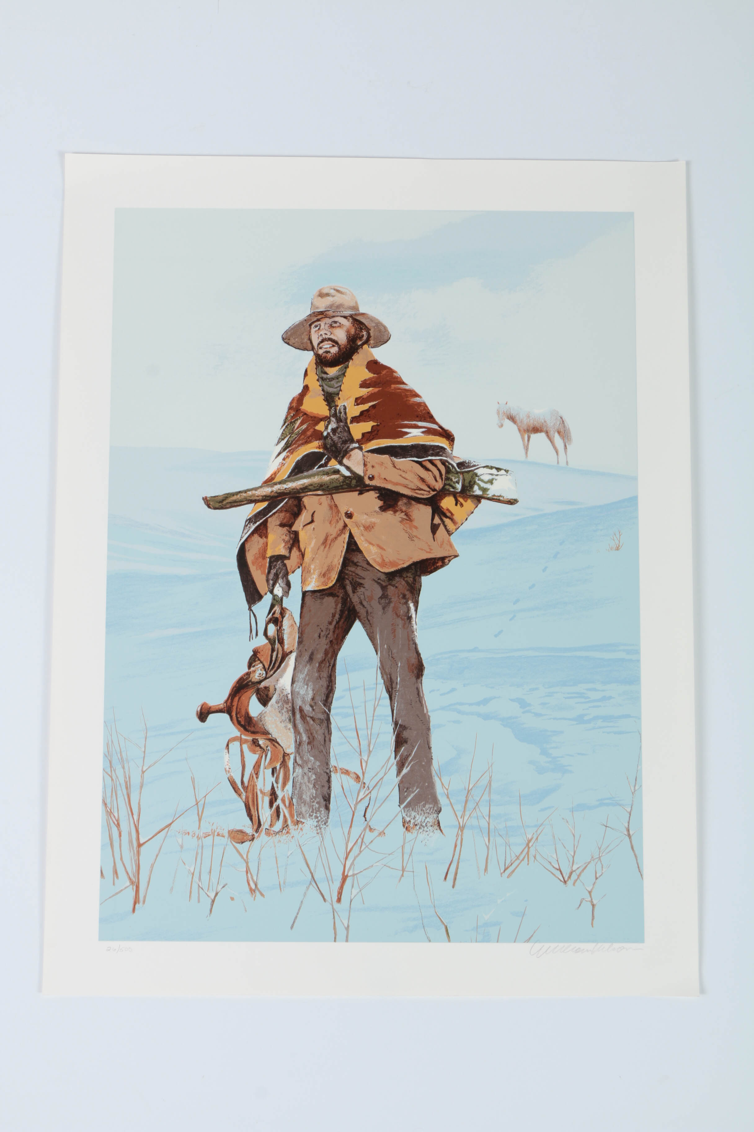 William Nelson Assorted Limited Edition Serigraphs on Paper of Western Genre Scenes