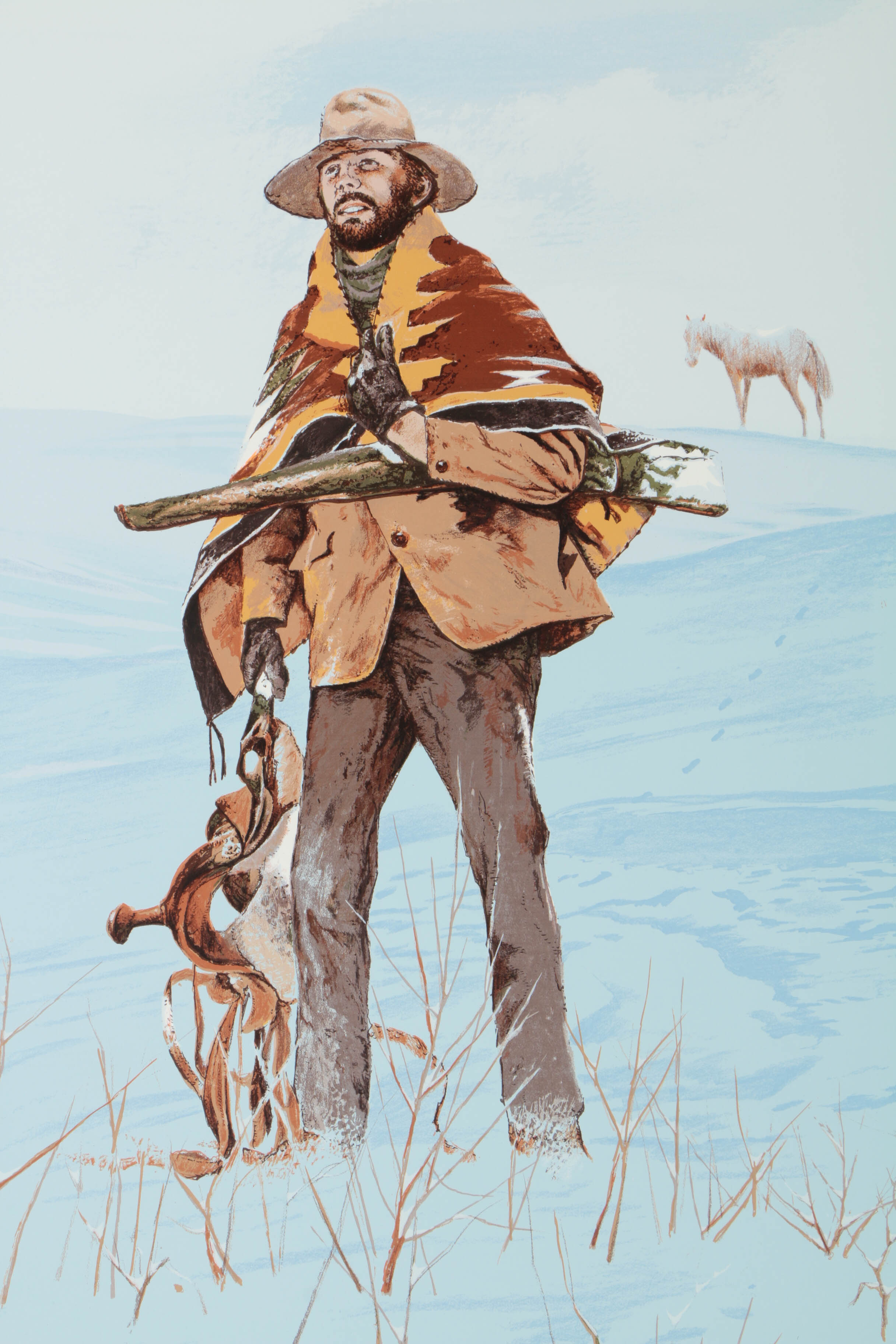 William Nelson Assorted Limited Edition Serigraphs on Paper of Western Genre Scenes