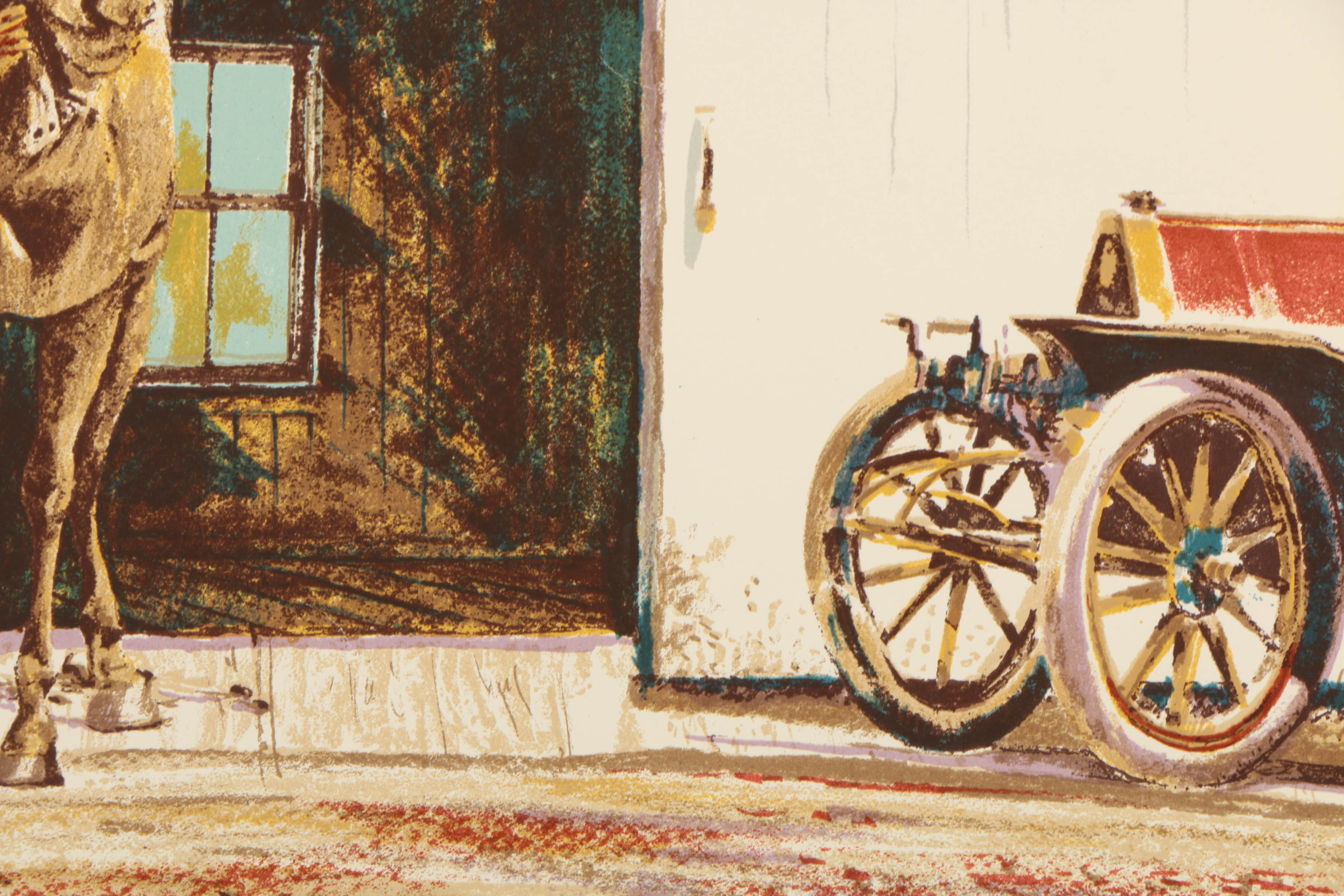 William Nelson Assorted Limited Edition Serigraphs on Paper of Western Genre Scenes