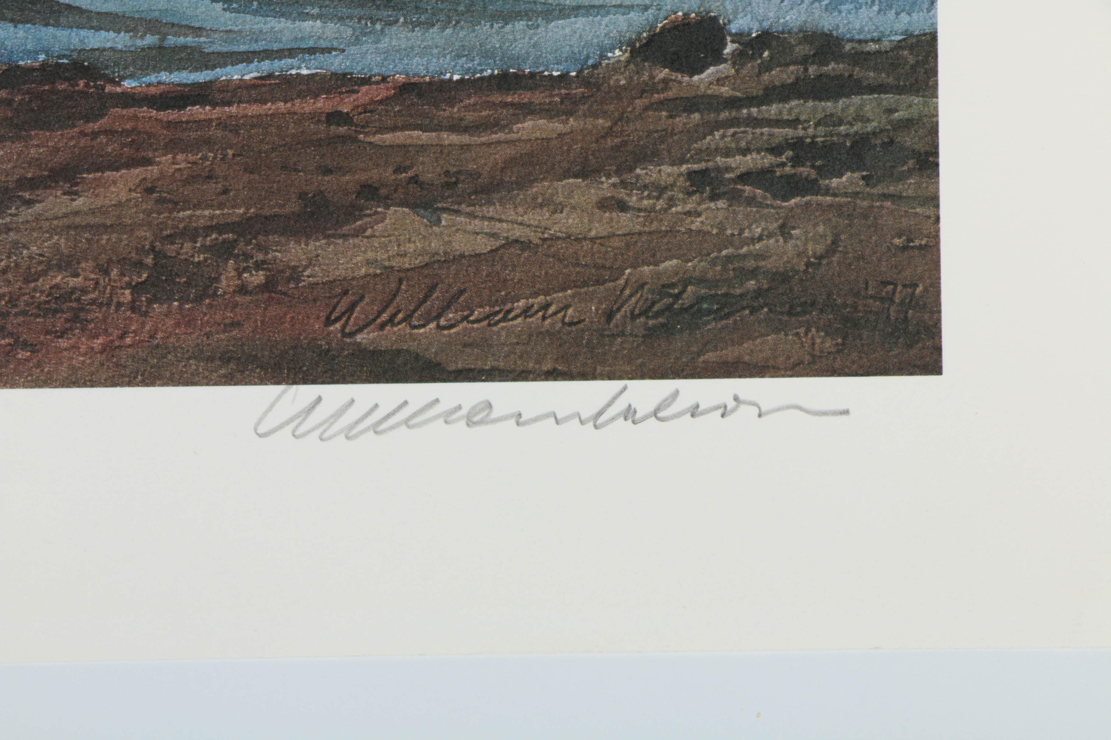 Collection of William Nelson Signed Limited Edition Offset Lithographs