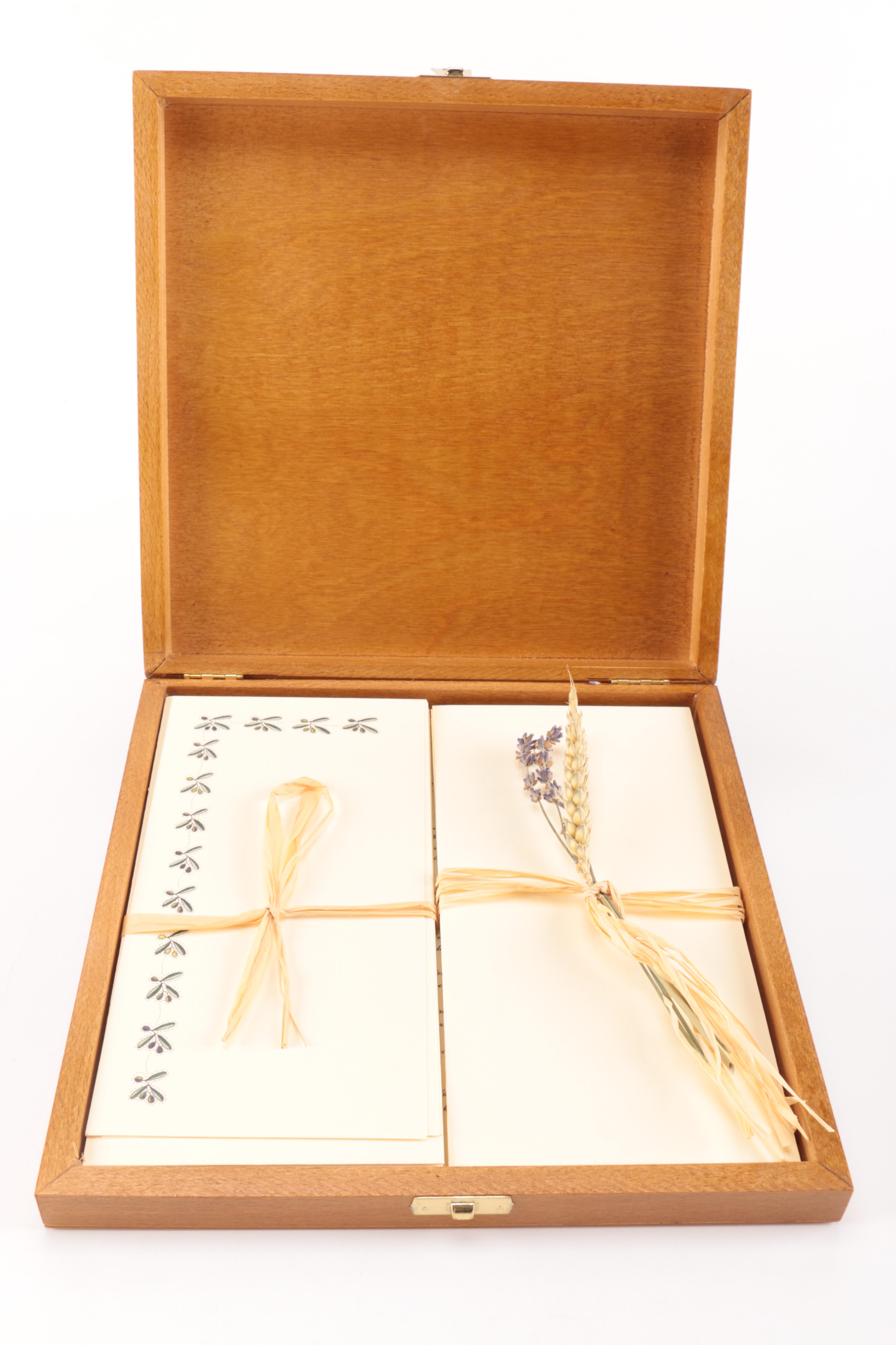 Creations Brigitte Roger "Coffret Correspondence" Stationary Set