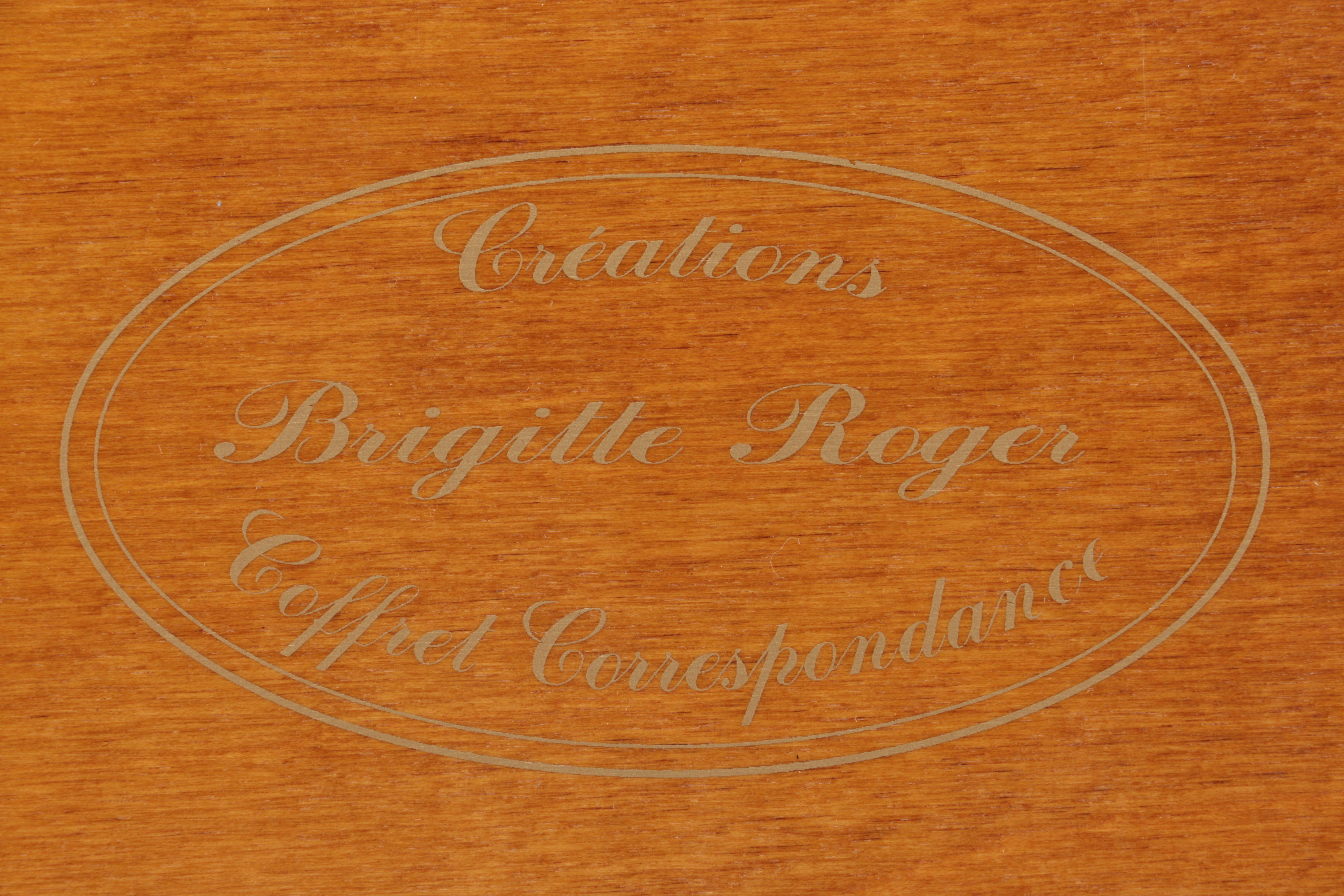 Creations Brigitte Roger "Coffret Correspondence" Stationary Set