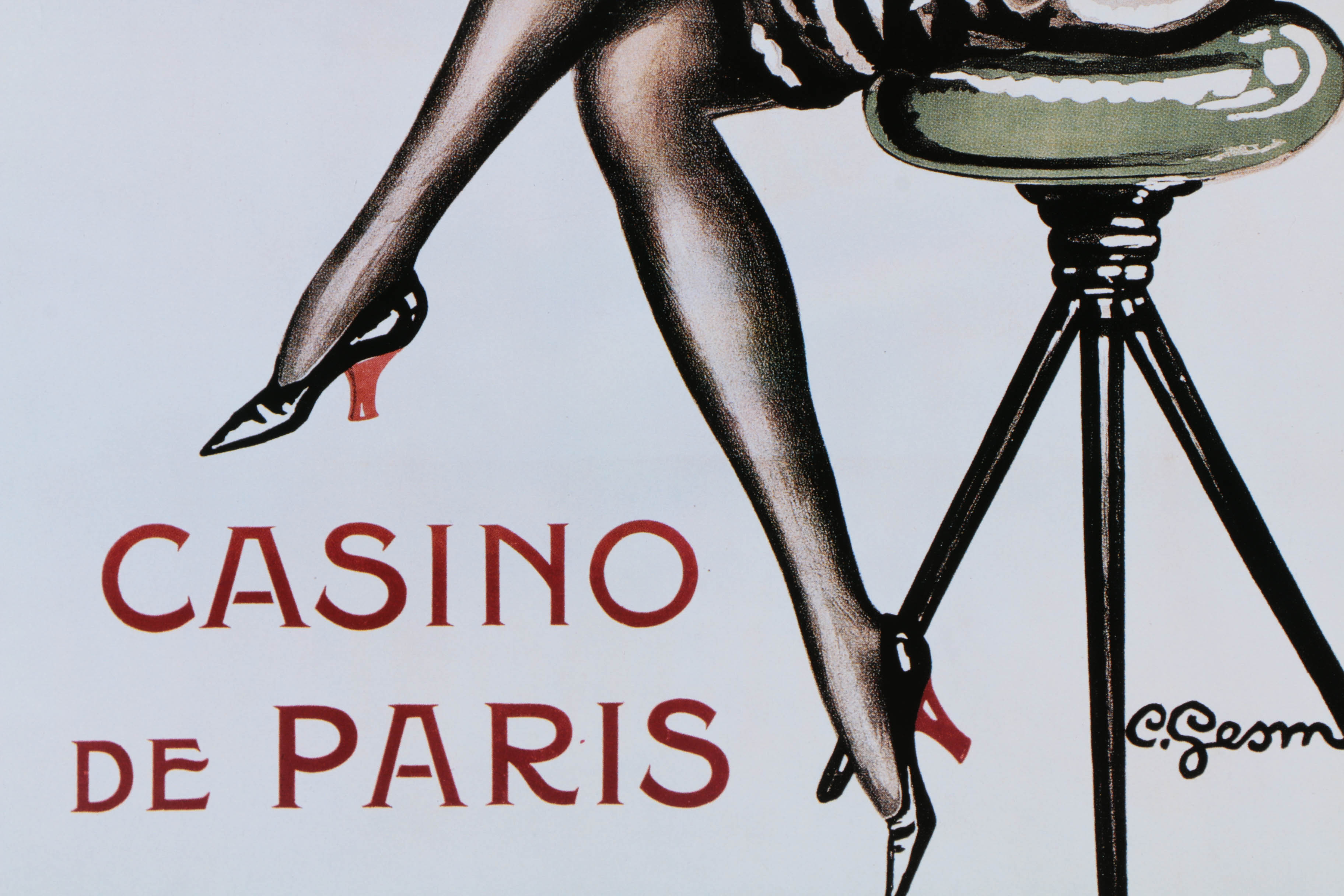 Pair of Vintage Offset Lithograph Posters