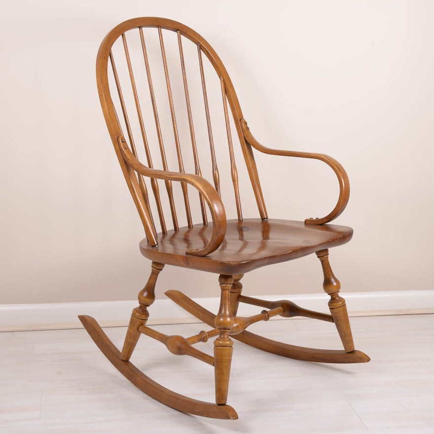 Antique Pine Rocking Chair
