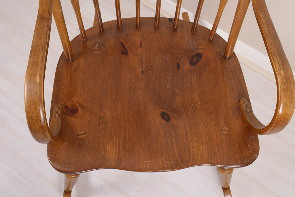 Antique Pine Rocking Chair