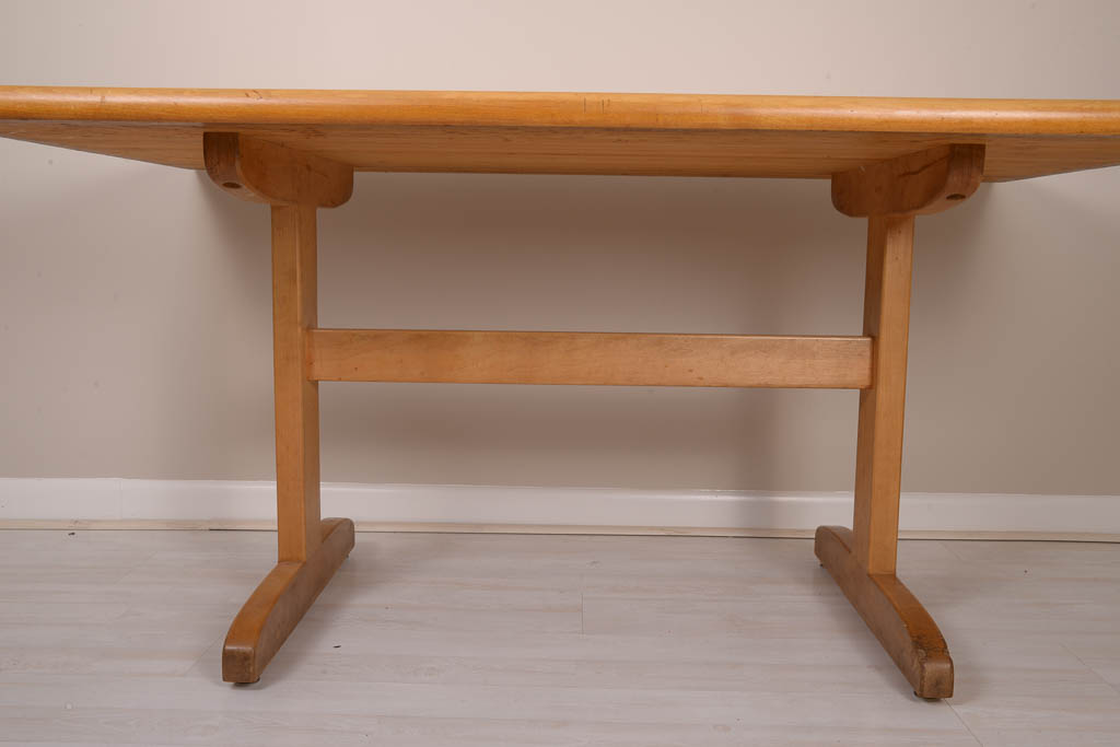 Maple Butcher Block Dining Table