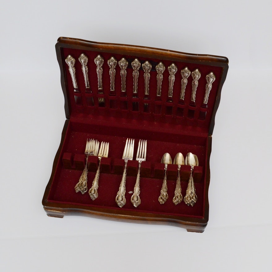 International Silver Co. Silver-Plated "Countess" Flatware