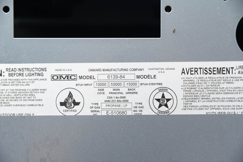 Huntington Gas Grill