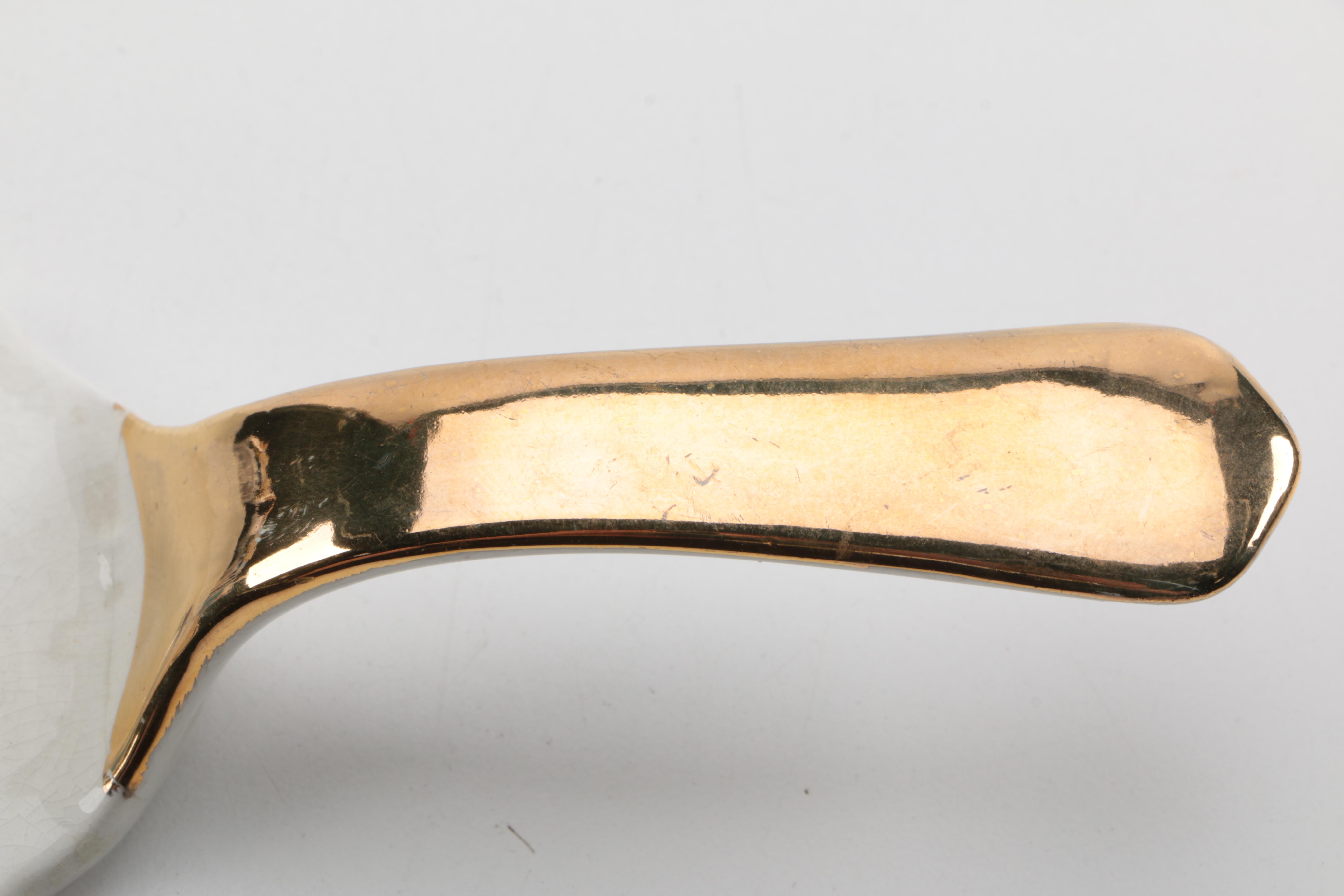 Royal Crown Derby Pie Server With Additional Serveware