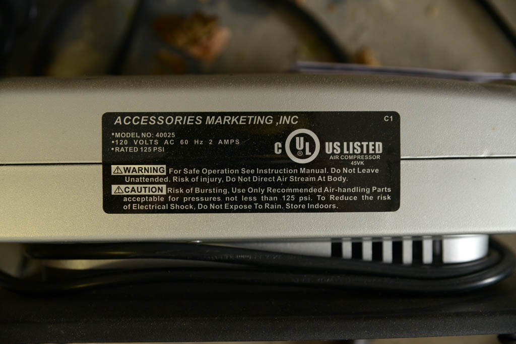 Chicago Electric Dual Rate Battery Charger and Slime Tire Inflator