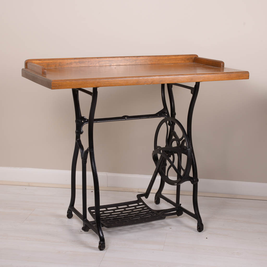 Antique Oak Sewing Table