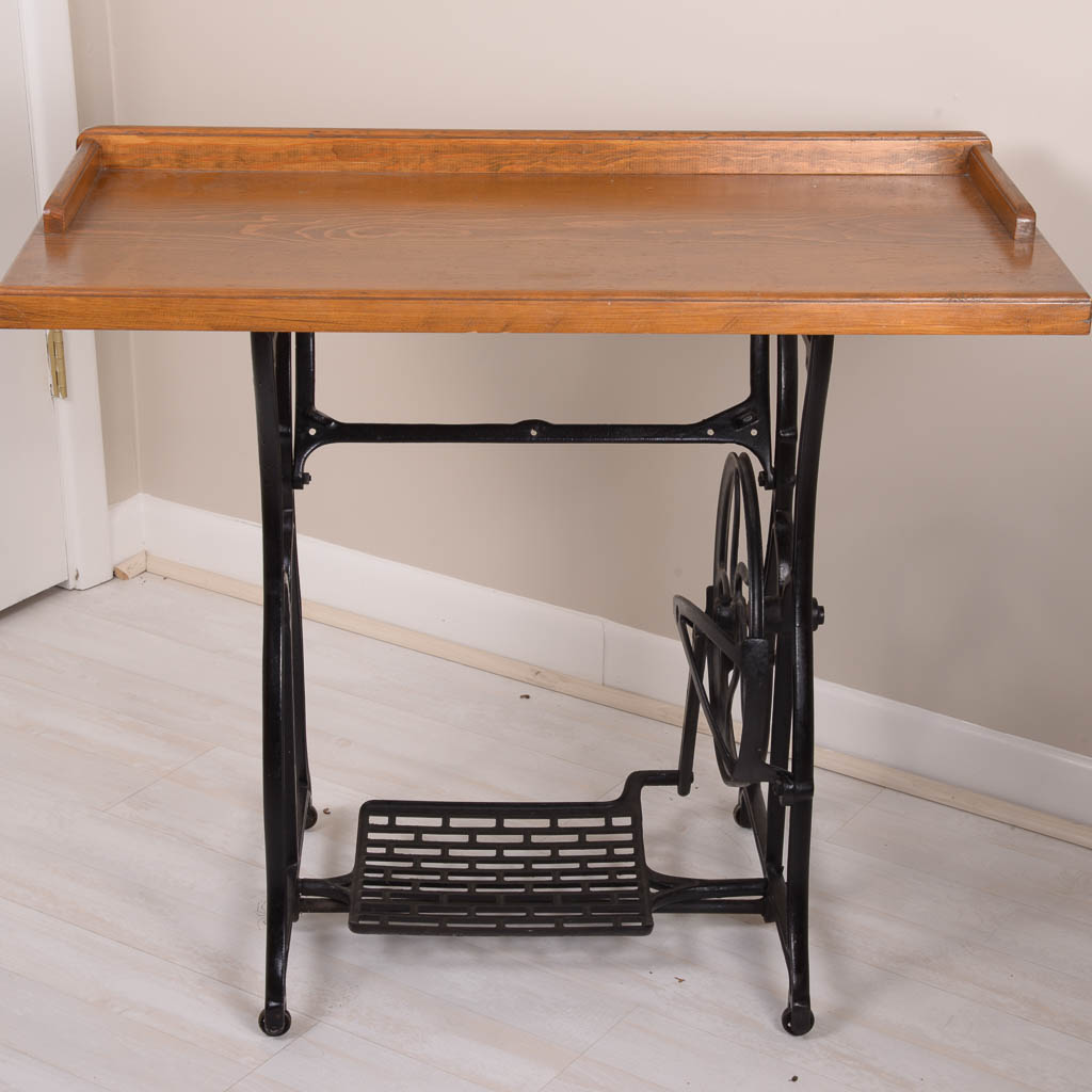 Antique Oak Sewing Table