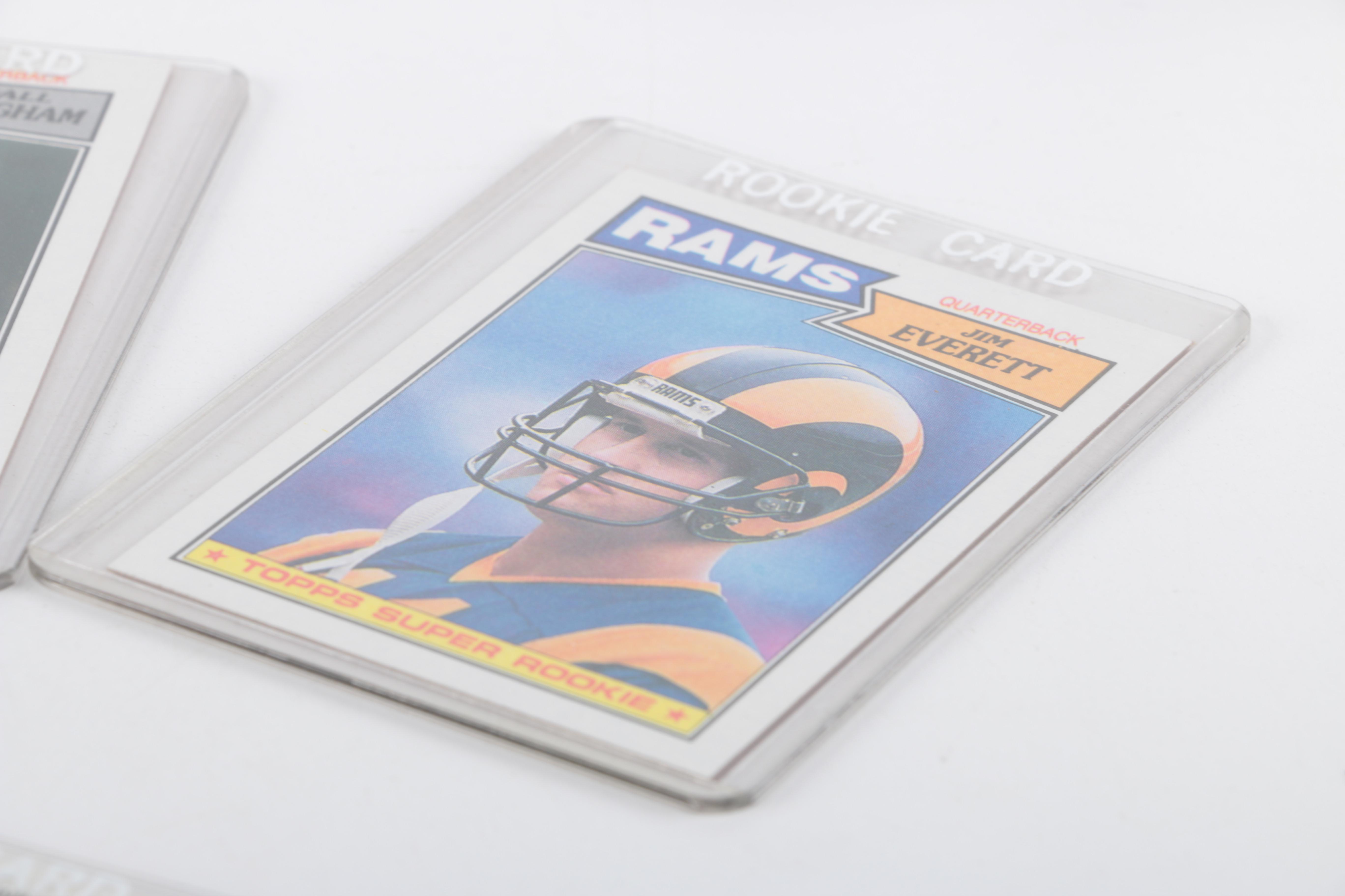 Assorted Football Trading Cards