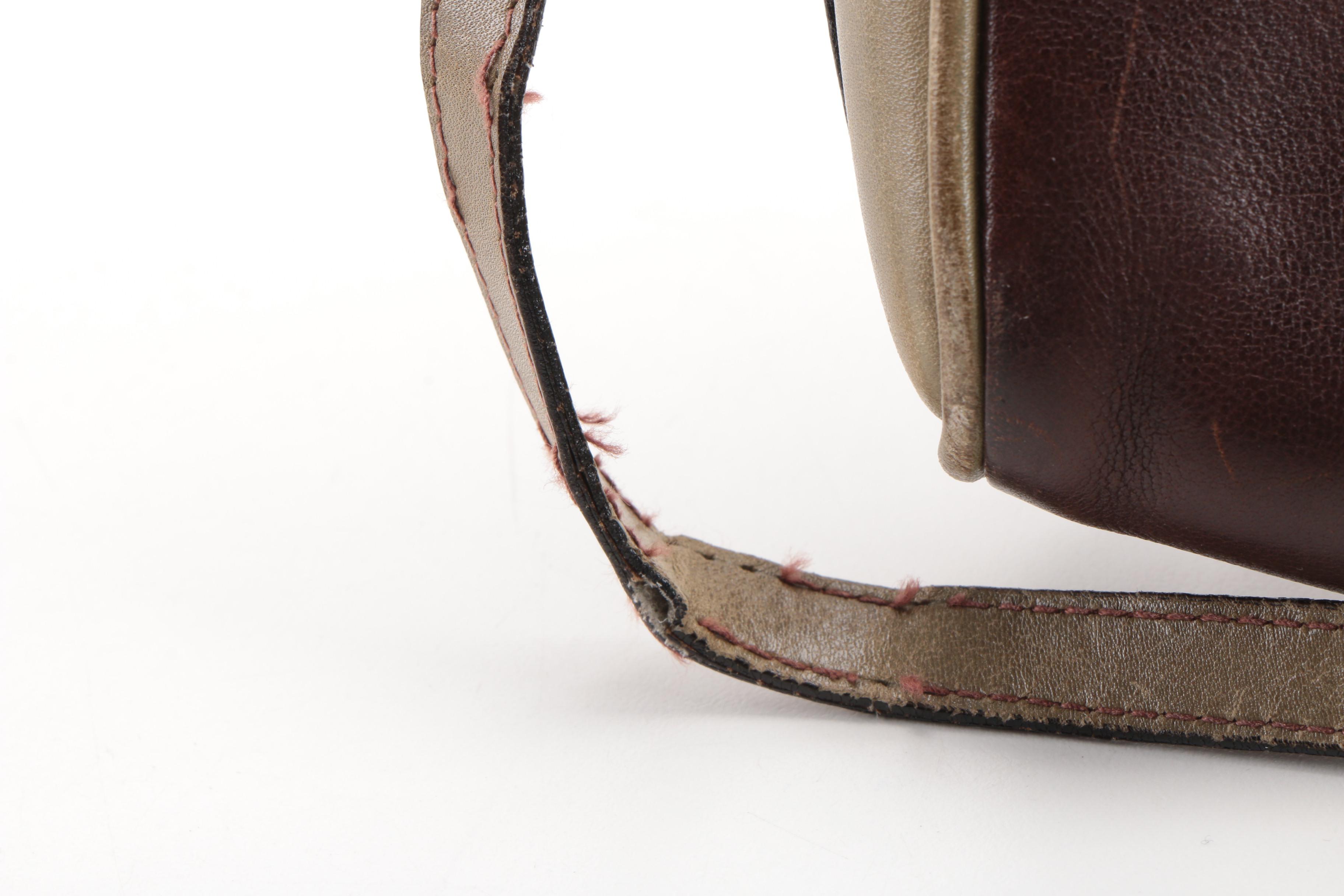 Vintage Salvatore Ferragamo Leather Crossbody