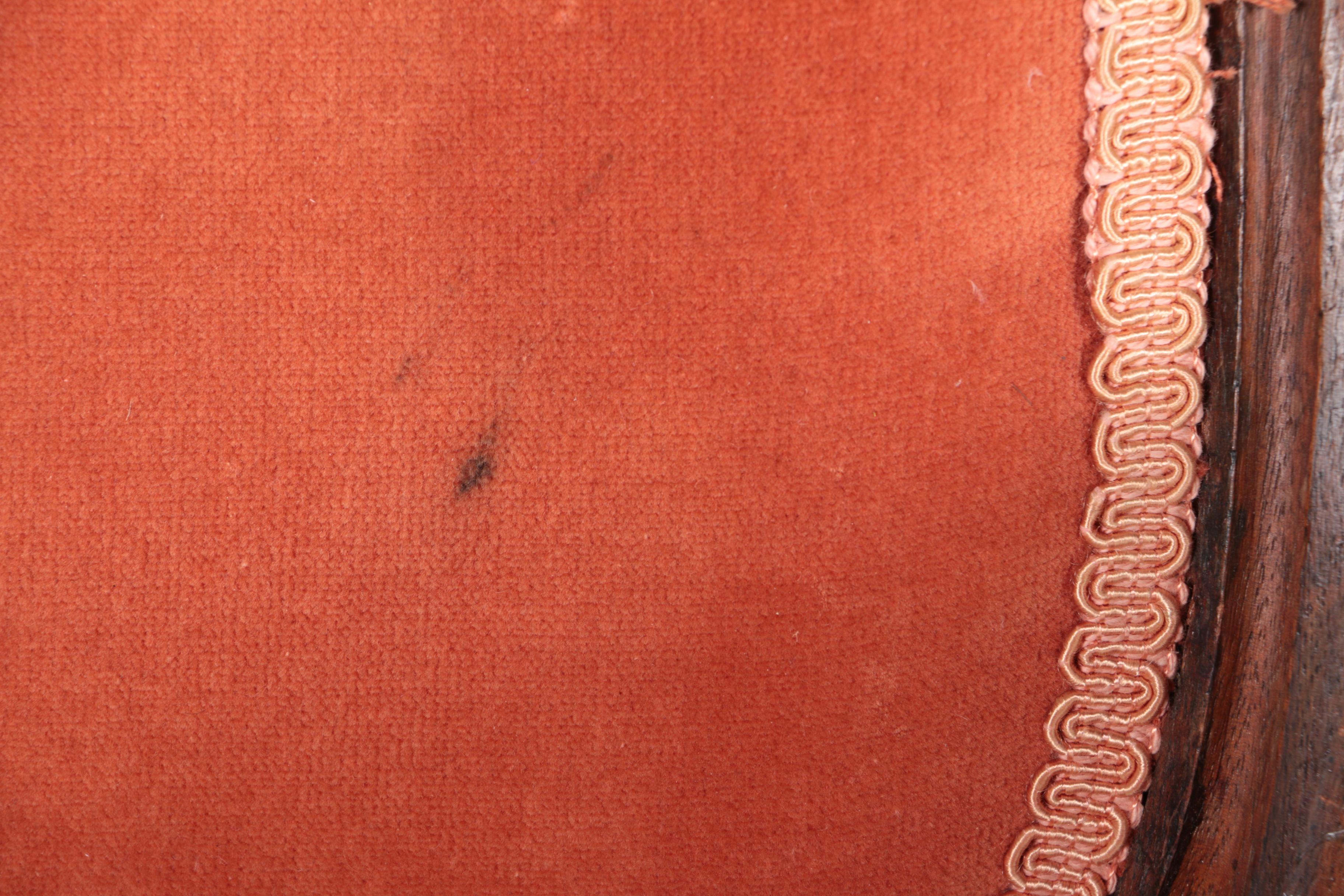 Antique Victorian Rococo Revival Parlor Chair