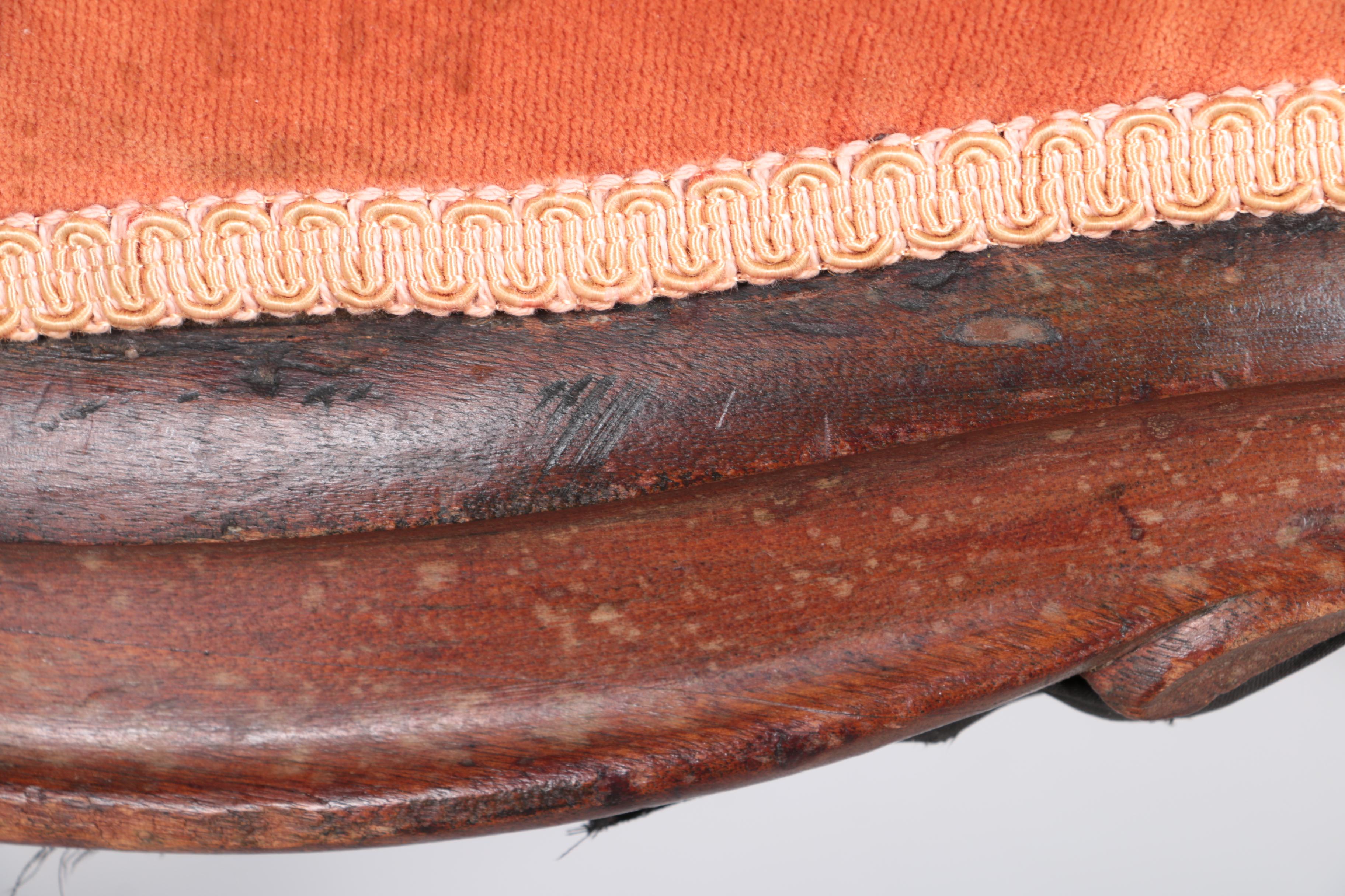 Antique Victorian Rococo Revival Parlor Chair