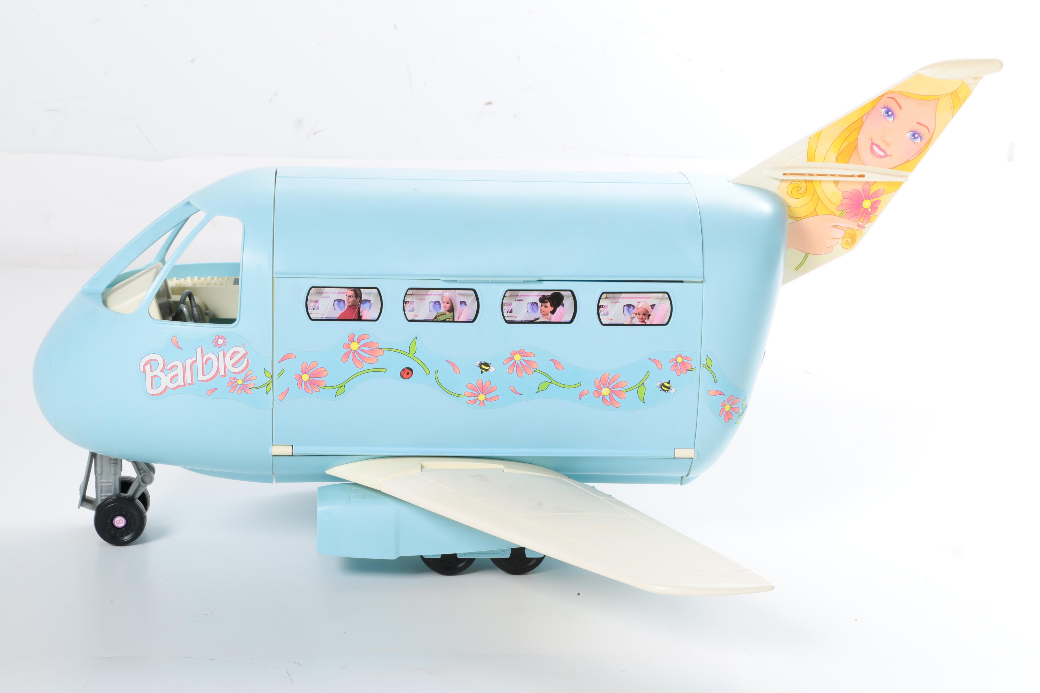 1999 Barbie Airplane with Accessories