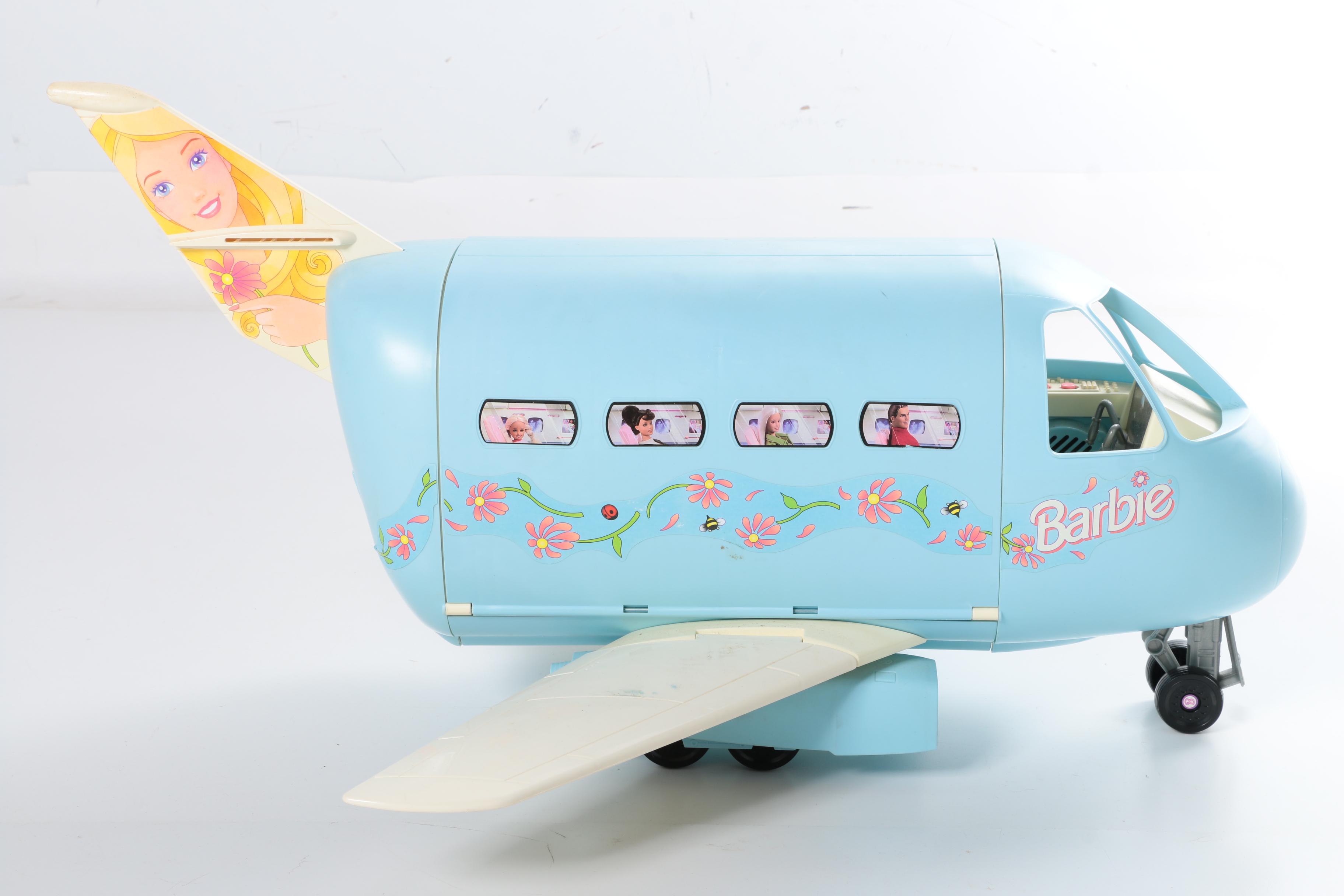 1999 Barbie Airplane with Accessories