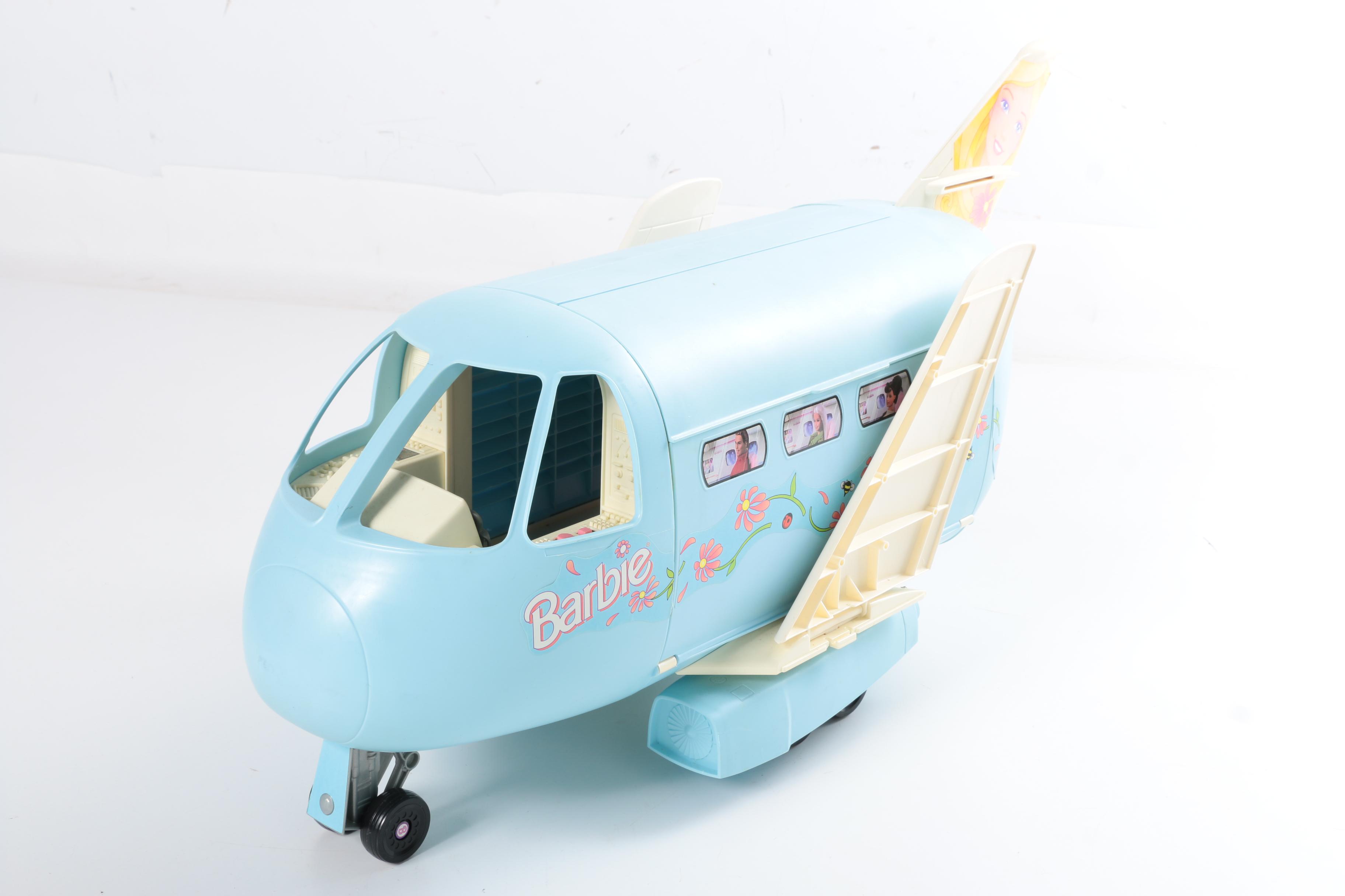 1999 Barbie Airplane with Accessories