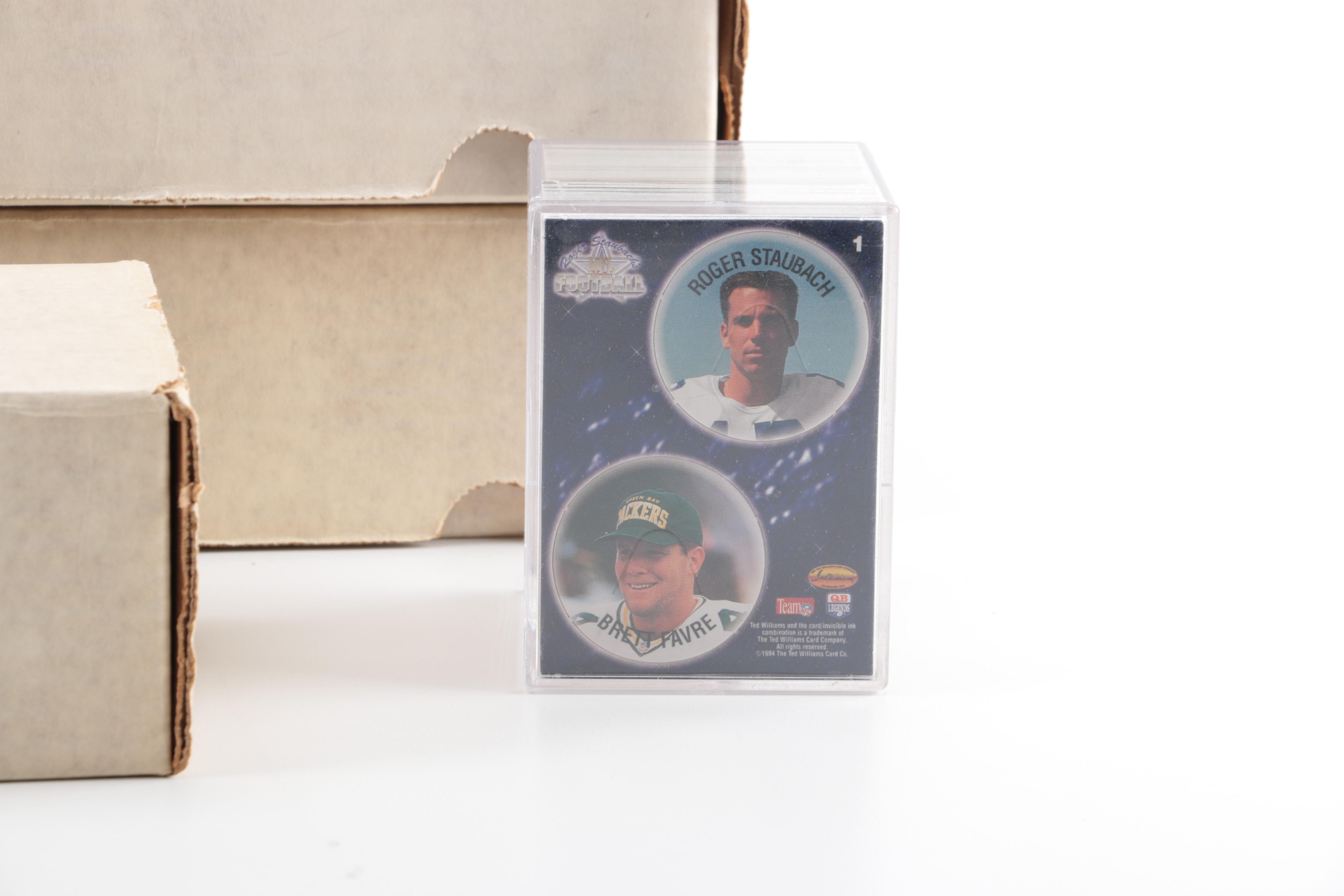 Baseball Collectible Card Collection with Boxes