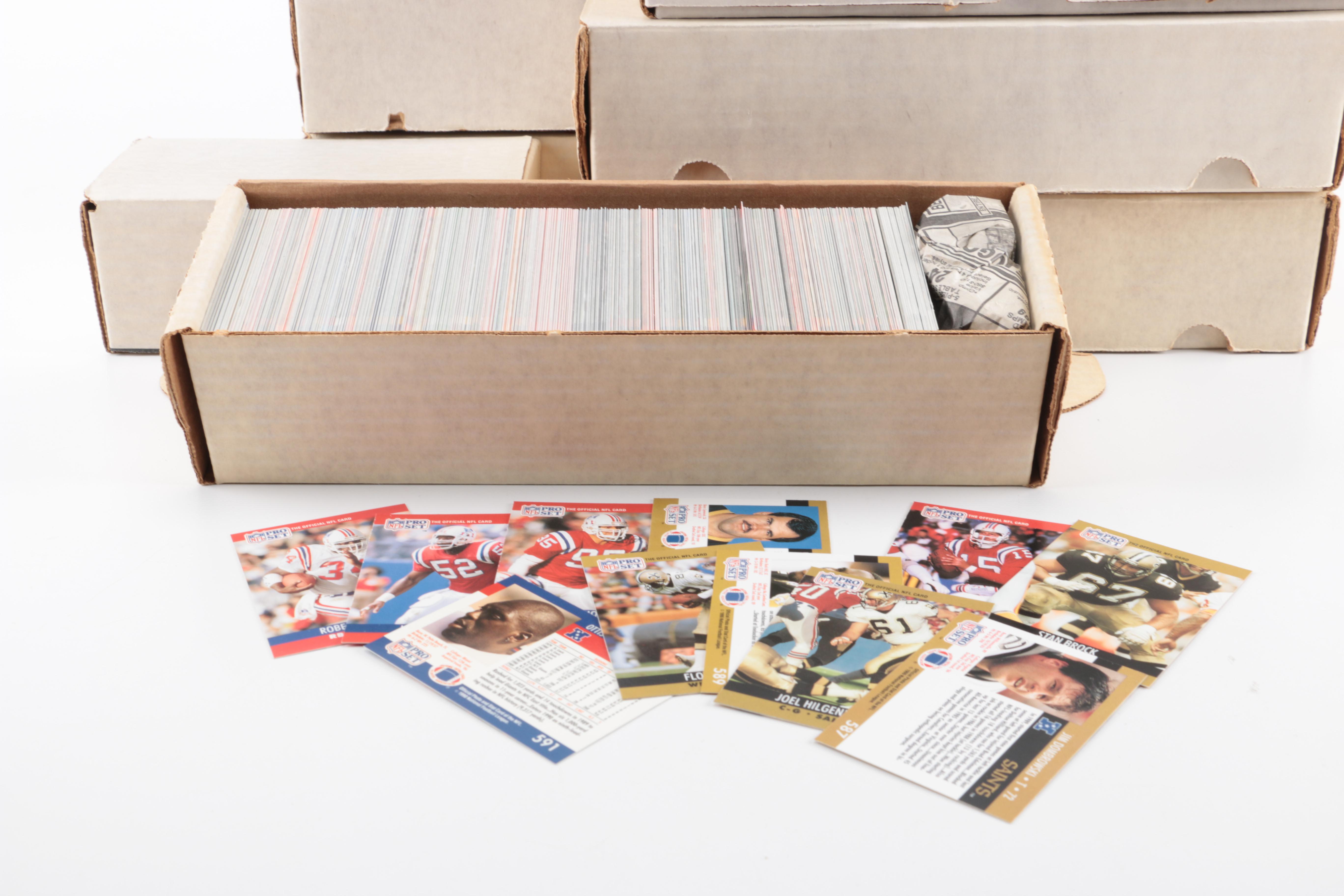 Baseball Collectible Card Collection with Boxes