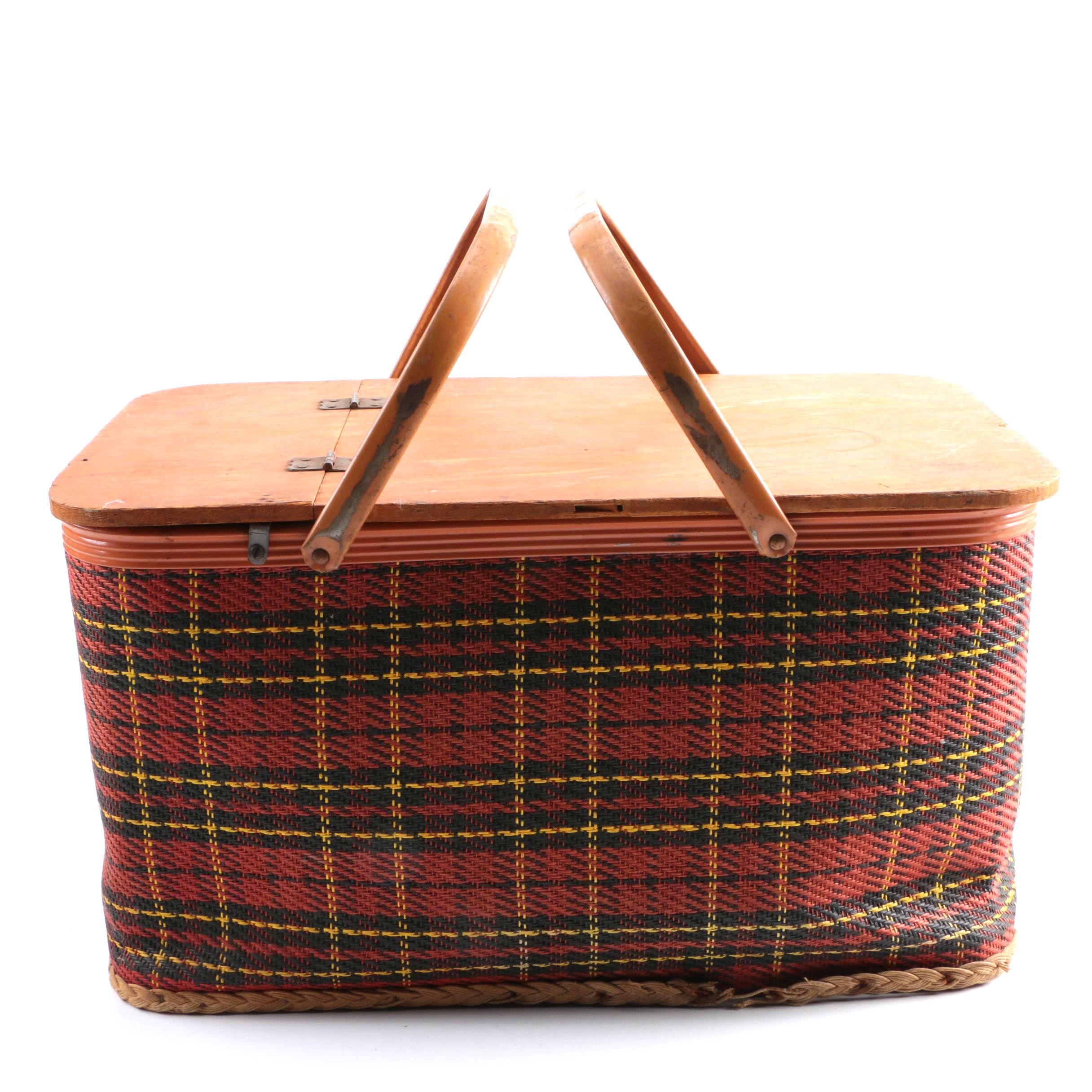 Vintage Redmon Picnic Basket